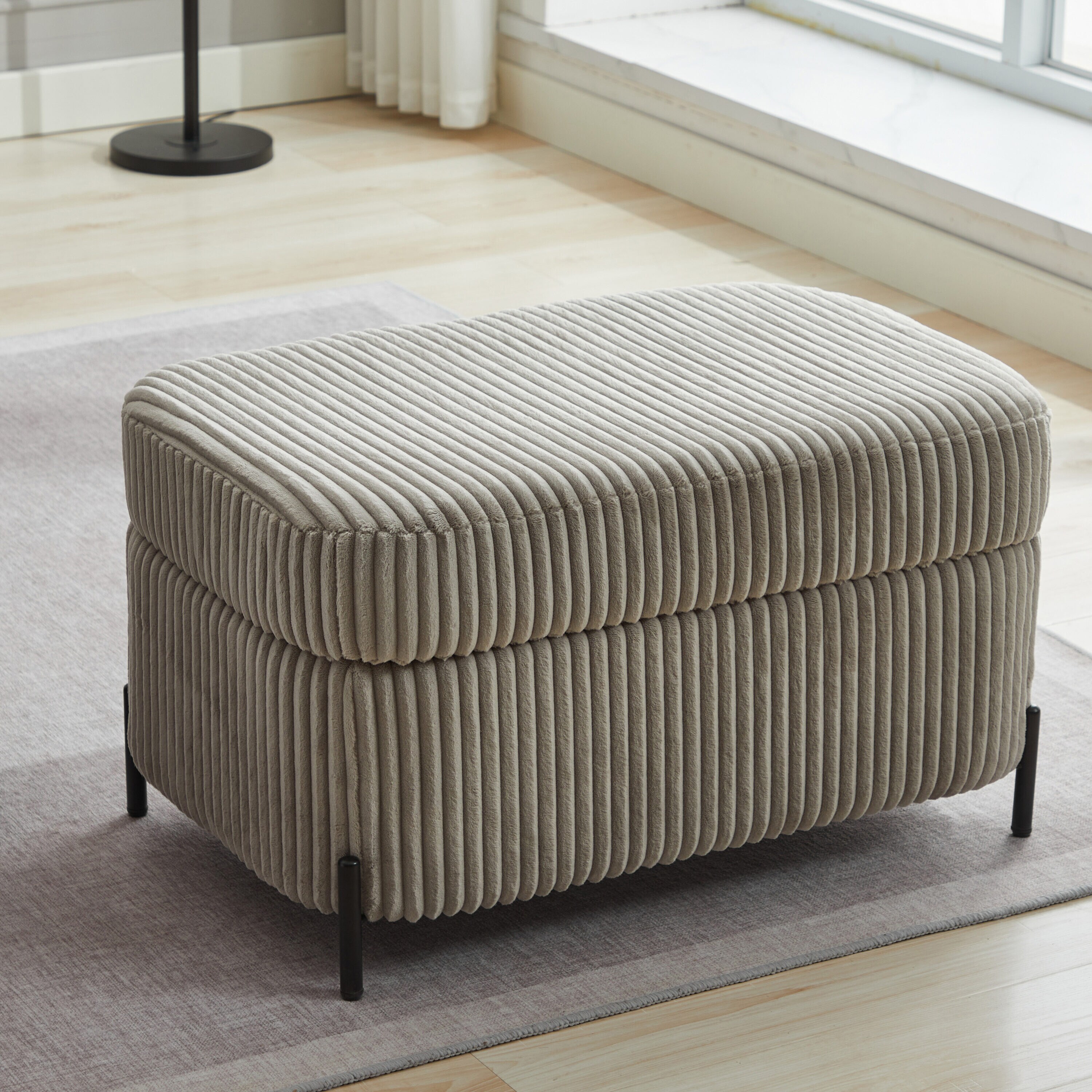 Hrinhom HC-W4003-GRAY Indoor-Ottomans - View #5
