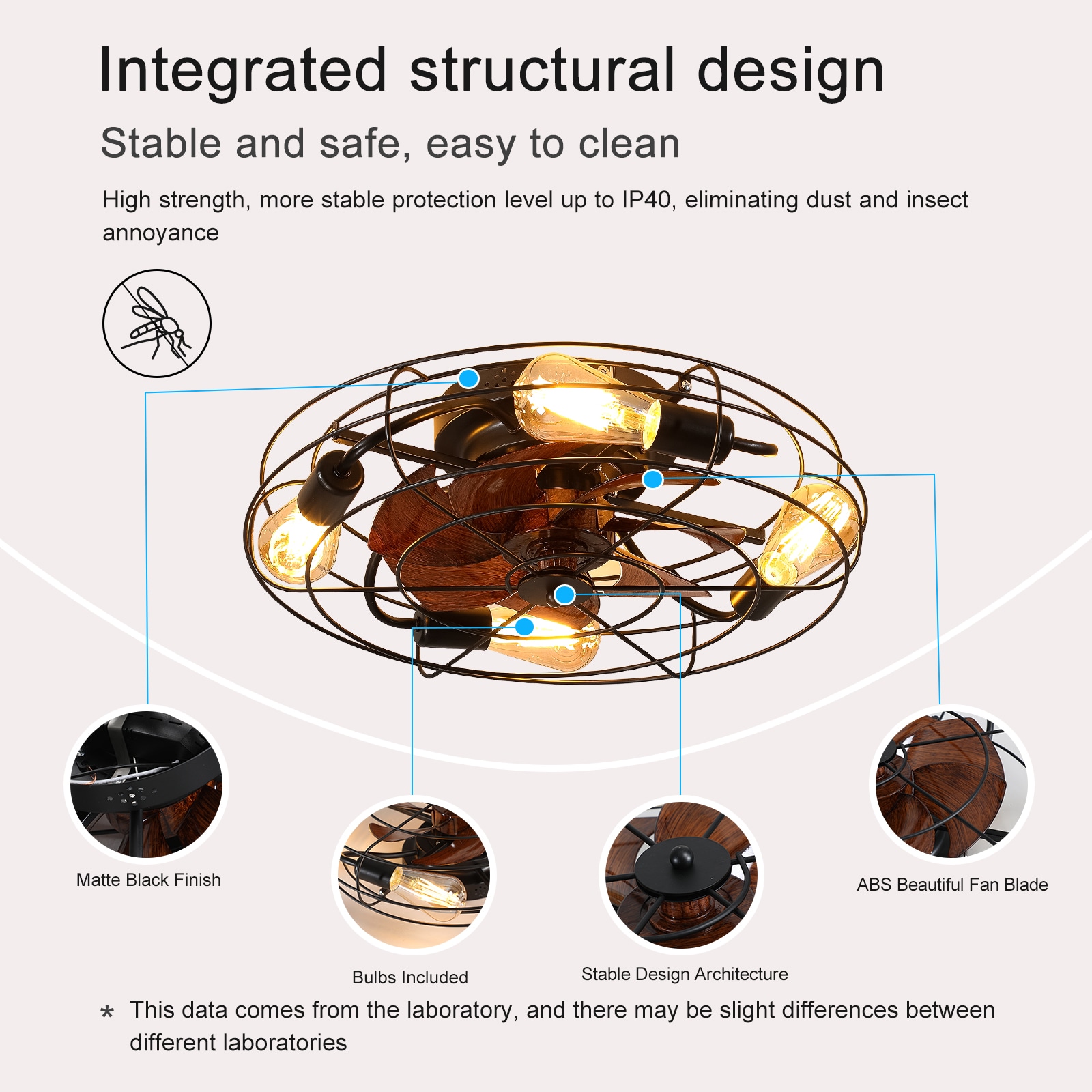 WELLFOR AMYUA-13 Ceiling-Fans - View #7