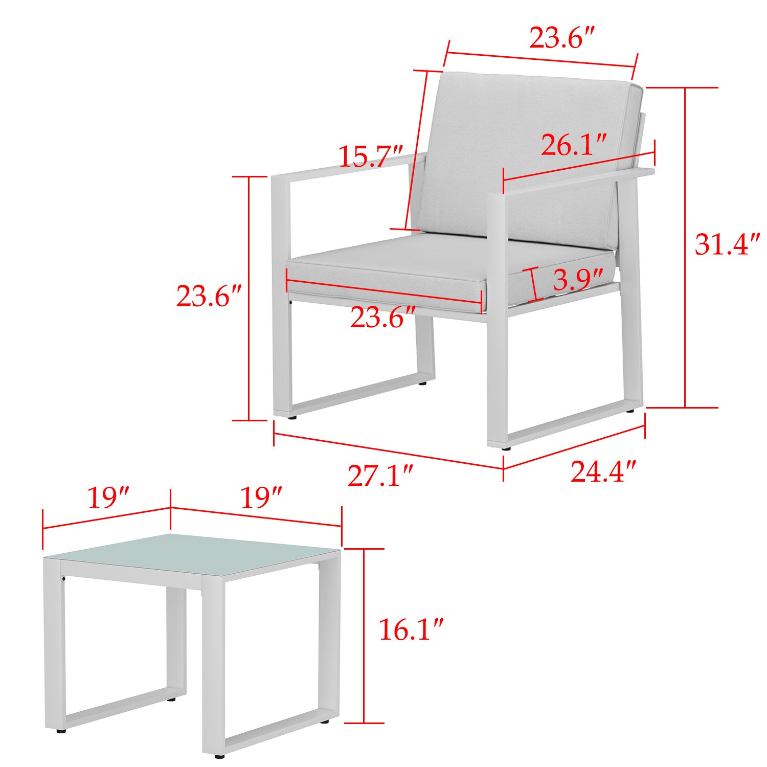 MIDHAM KF170301-01 Patio-Conversation-Sets - View #11