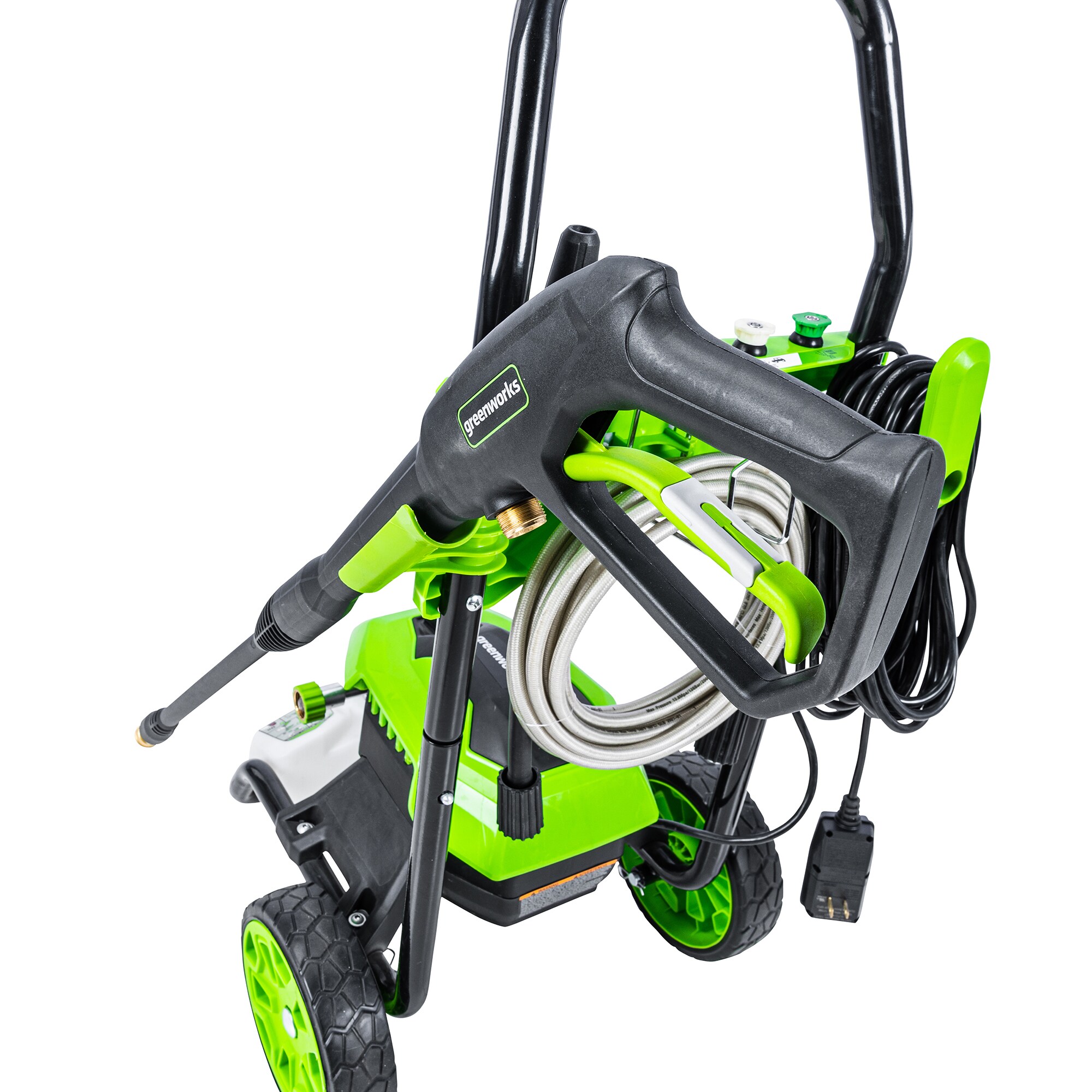 Greenworks 1900 PSI 1.2-GPM Cold Water Electric Pressure Washer with 4 ...