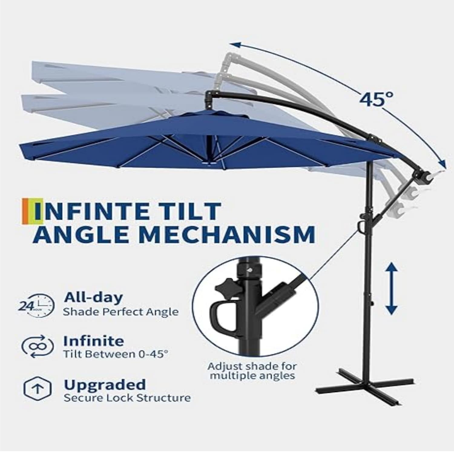 Qeetex LSHQQPPG-33474JTK Umbrellas-2 - View #3