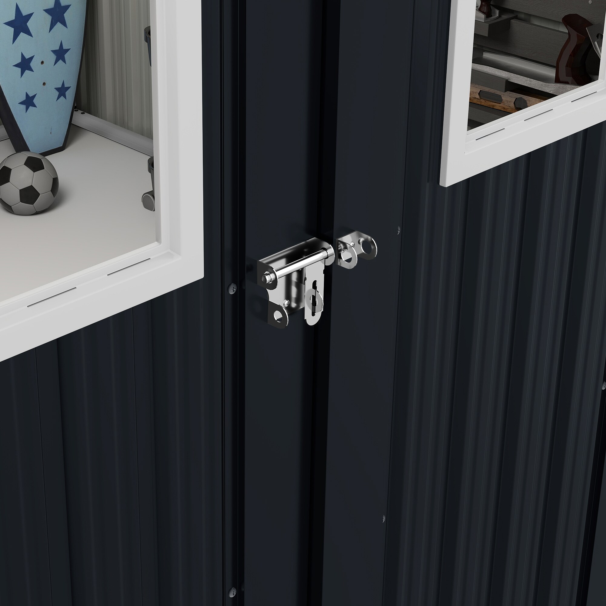 Anysun AS-PM01M09007-K4 Metal-Storage-Buildings-Sheds - View #4