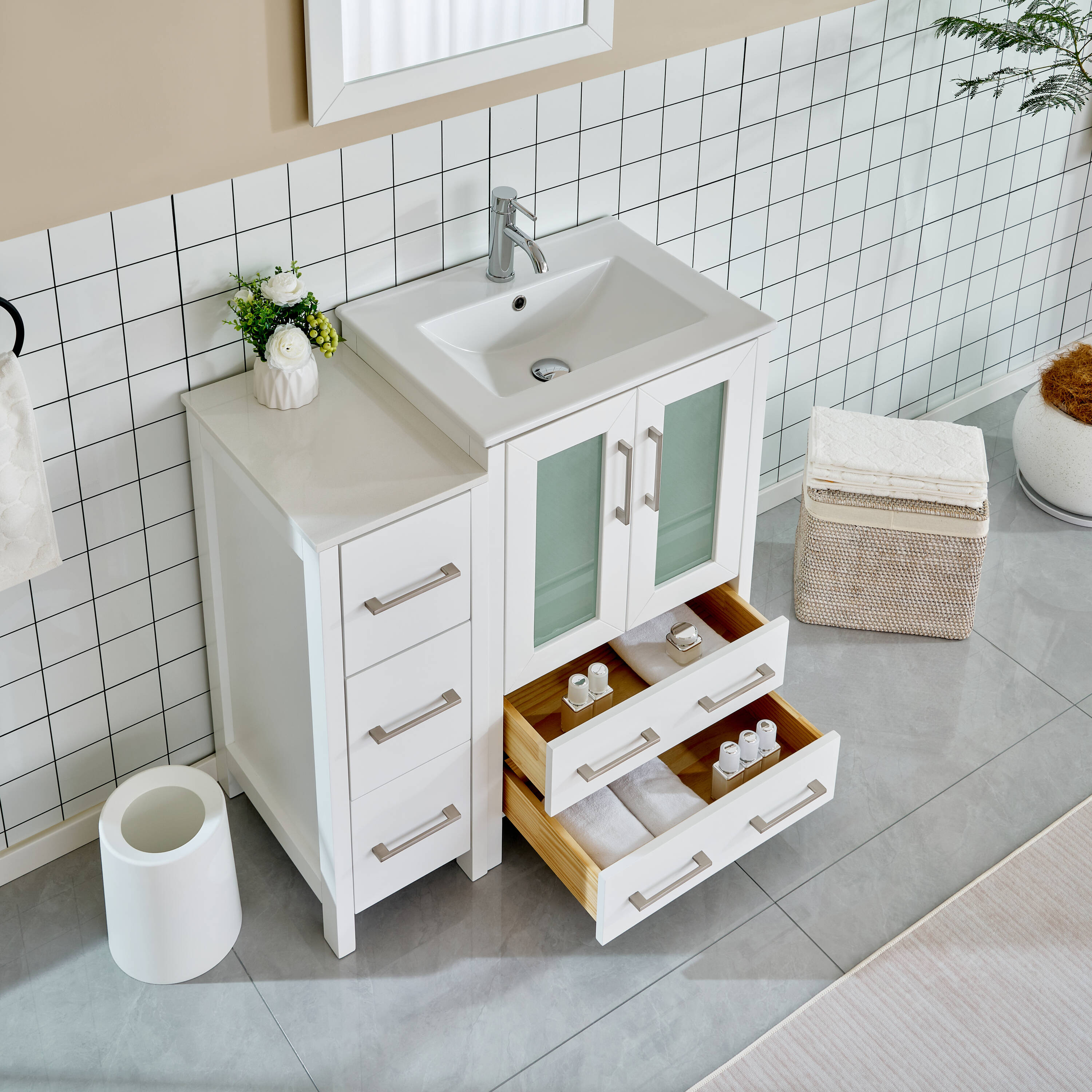 Vanity Art VA3024-36W Bath-Vanity-Combo - View #4