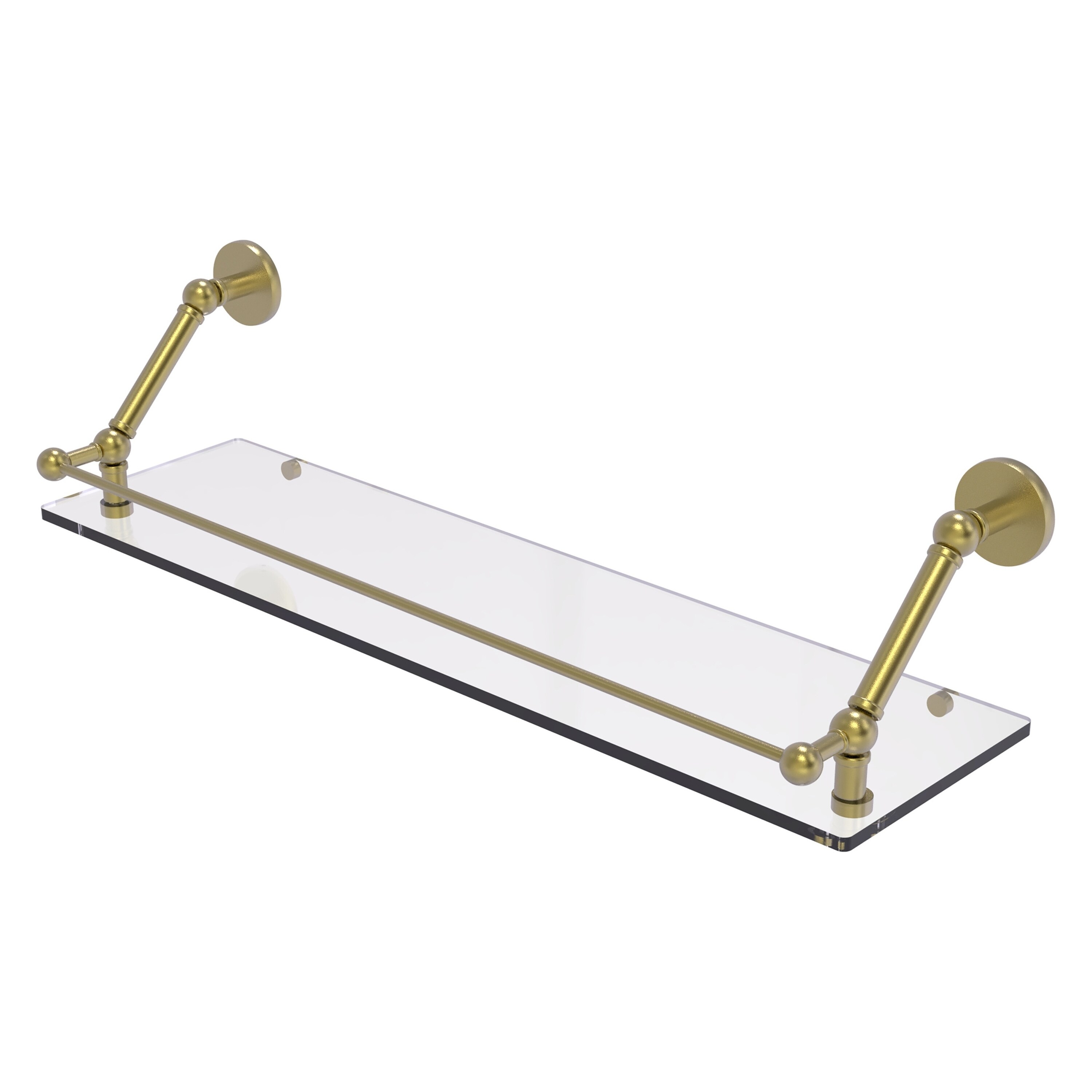 Allied Brass P1000-1-30-GAL-SBR Prestige Skyline Satin Brass Wall mount Bathroom Shelf ( 30-in x 8-in x 8-in )