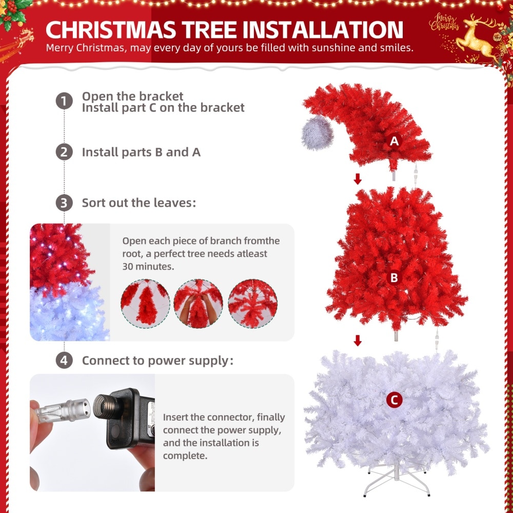 Upsimples 98177215-SYHJQ001 Table-Christmas-Decorations - View #10