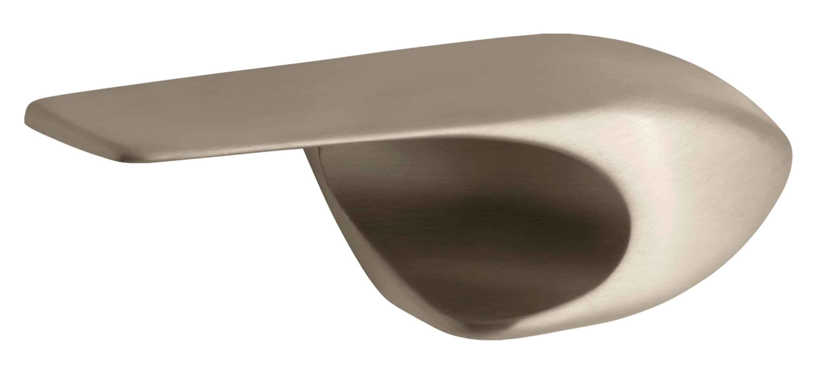 KOHLER 9380-L-BV Wellworth 4-in Side Mount Vibrant Brushed Bronze Toilet lever