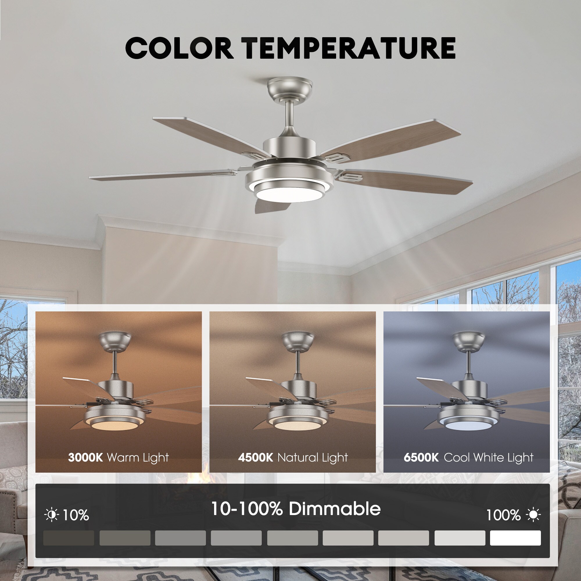 SILJOY LL-8838D-52-03 Ceiling-Fans - View #5