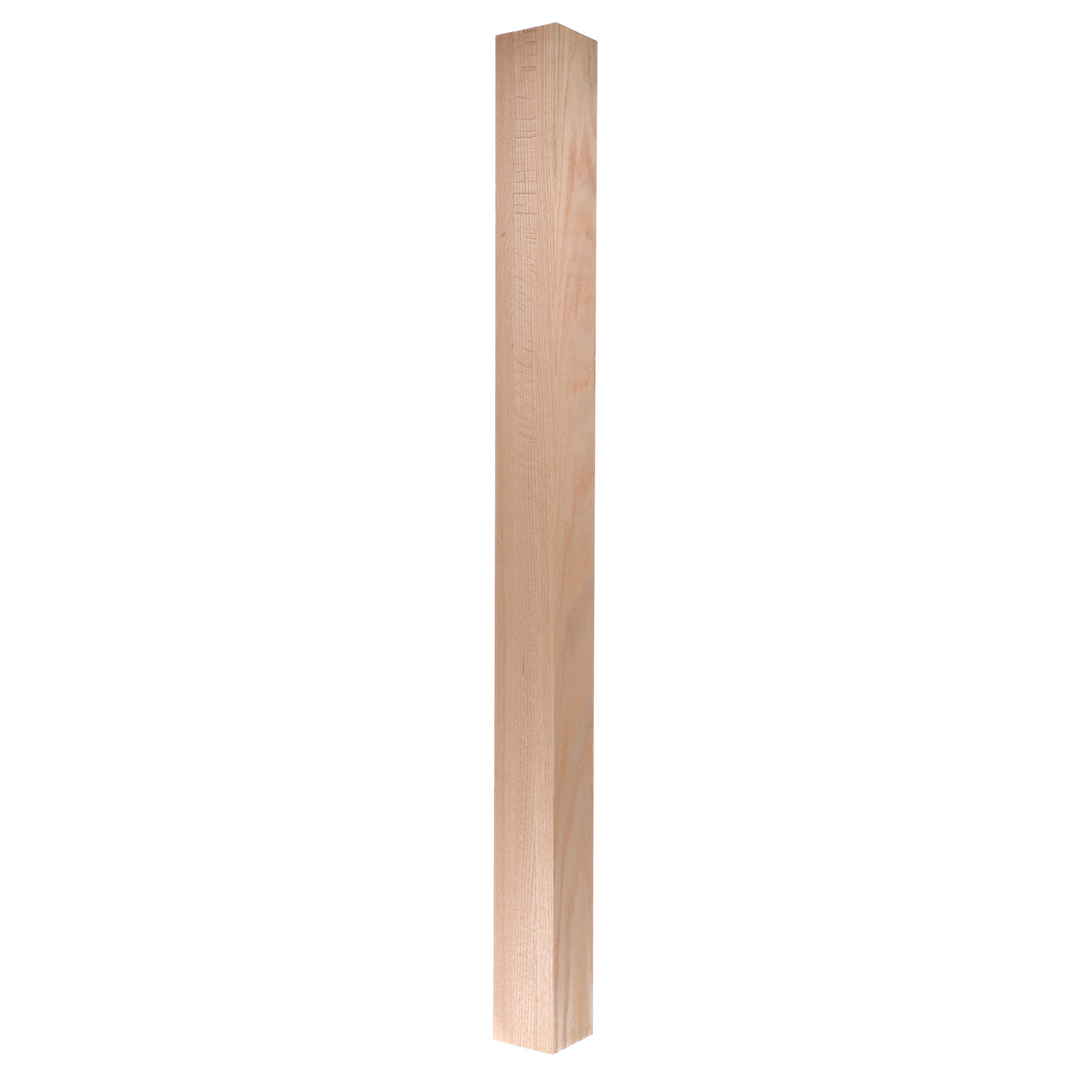 RELIABILT 3.5-in x 48-in Unfinished Oak Universal Stair Newel Post in ...