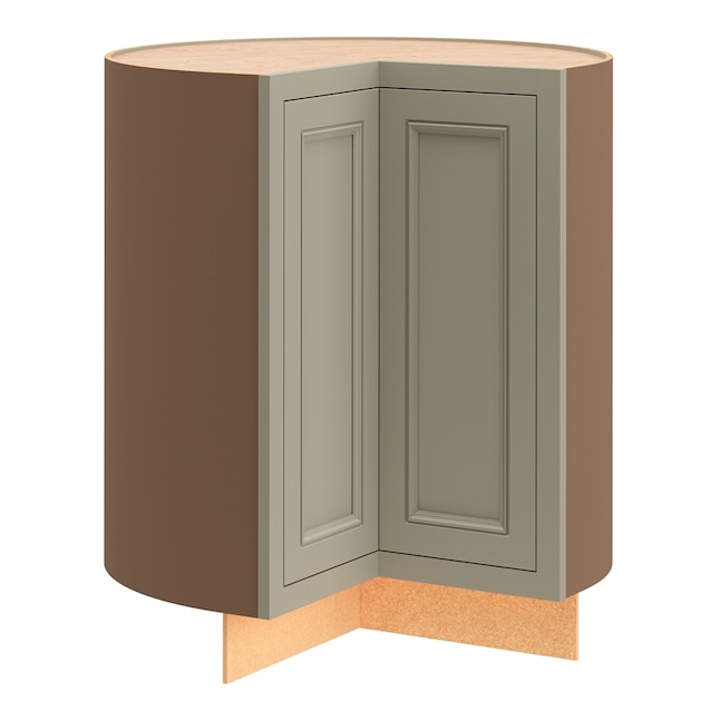 Diamond NOW Wintucket 36-in W x 35-in H x 23.75-in D Truecolor Cloud Lazy Susan Corner Base Stock Cabinet Diamond NOW Wintucket 36-in W x 35-in H x 23.75-in D Truecolor Cloud Lazy Susan Corner Base Stock Cabinet