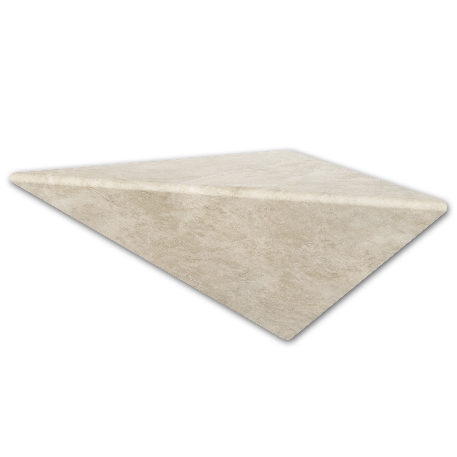 FlexStone FLXSS10CT 10 in Shave Shelf in Creme Travertine