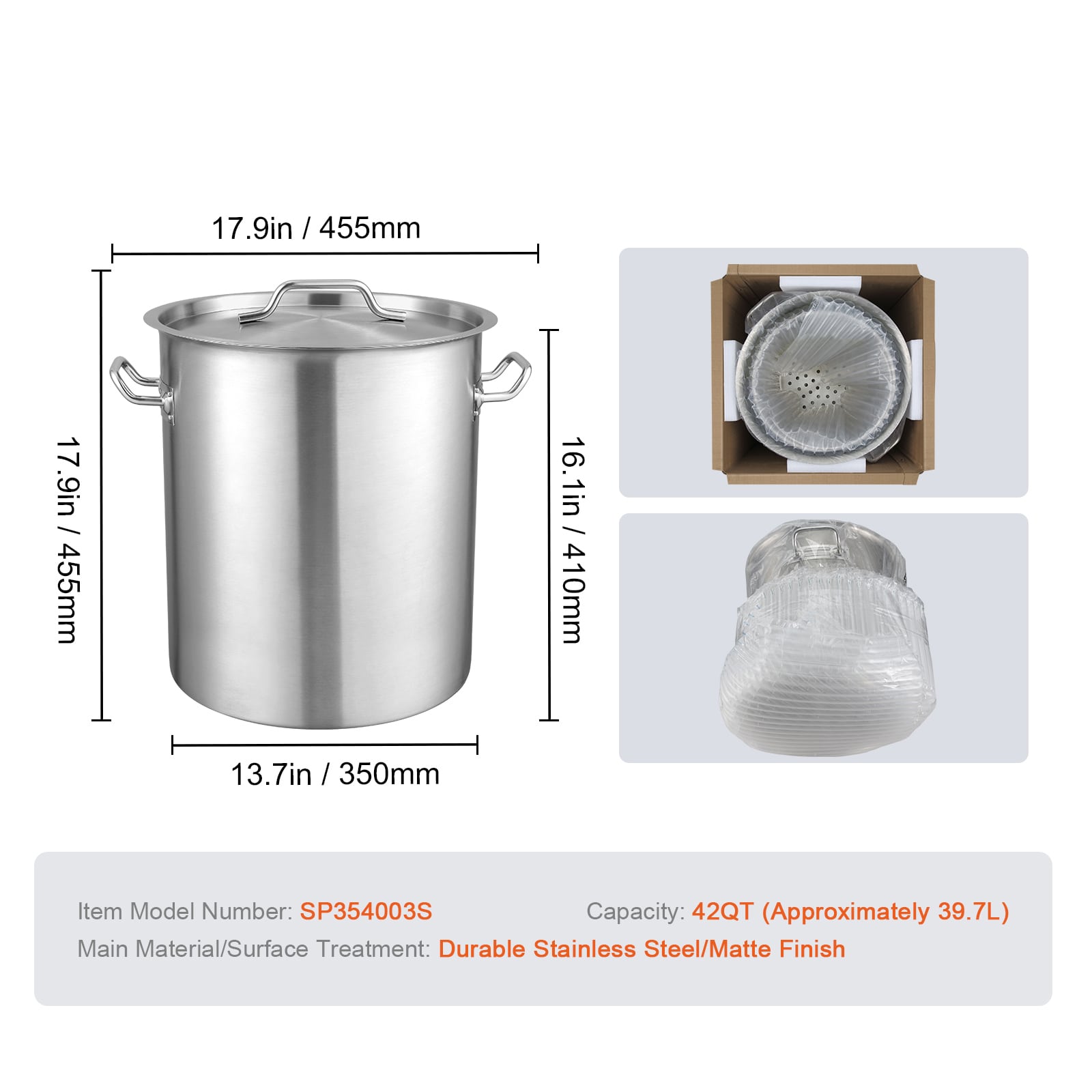 VEVOR SCTGDDBX201402857V0 Stock-Pots - View #7