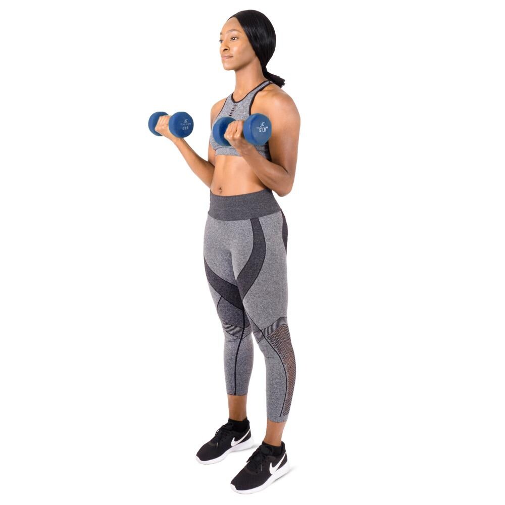 ProsourceFit Neoprene 2-Piece Set 8-lb Dumbbell at