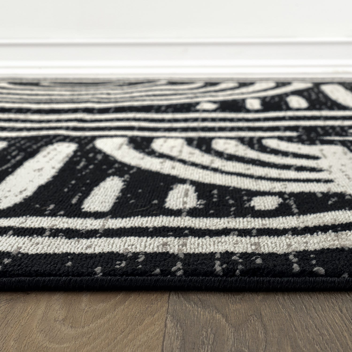 World Rug Gallery WR97BLACK5X7 rugs - View #5