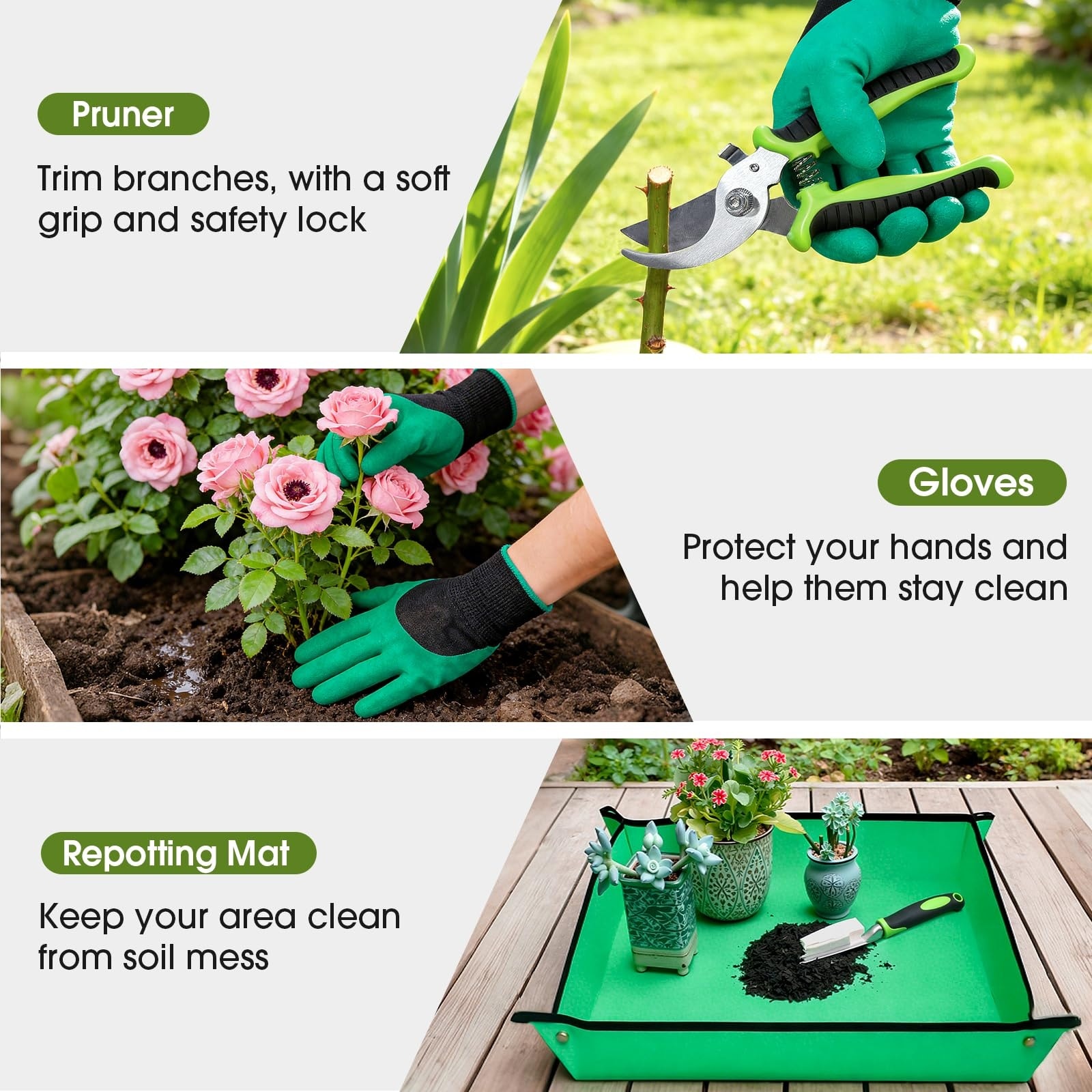 Afoxsos LAF0423G19 Garden-Hand-Tool-Kits - View #3