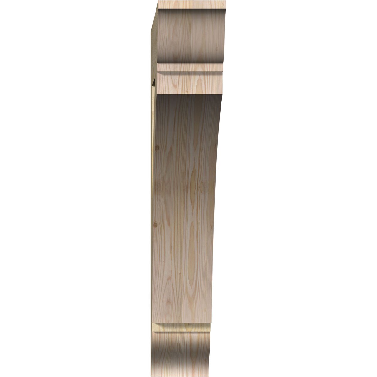 Ekena Millwork BKT06X36X36THR01RDF Exterior-Brackets-Braces - View #2