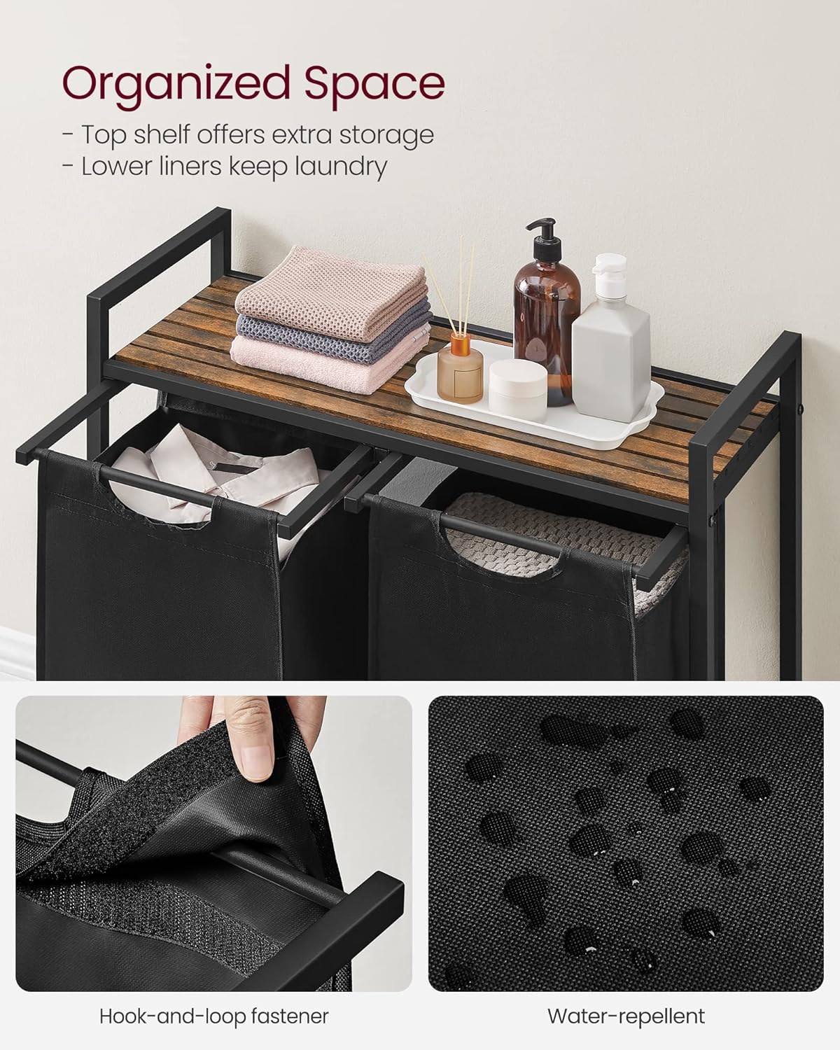 SONGMICS HOME BLH201B01V2 Hamper-Baskets - View #7