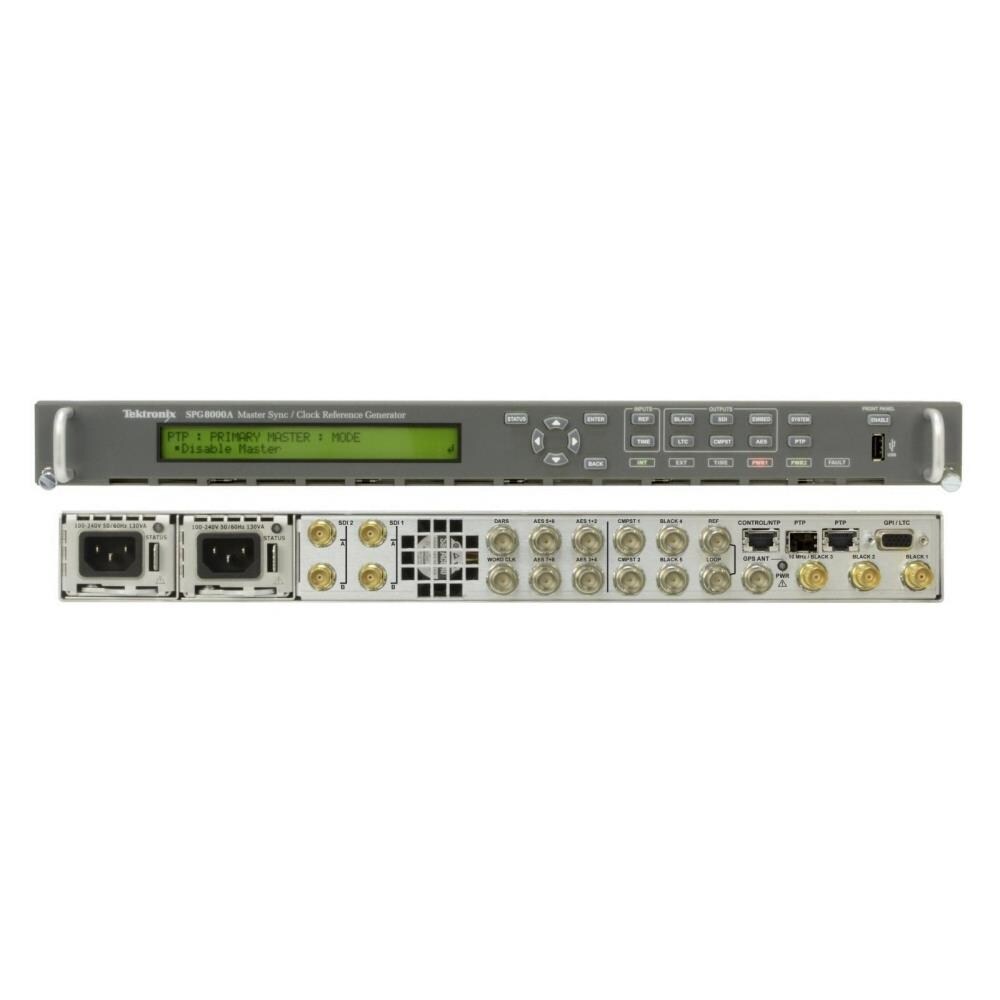  TCNCD310396 Tektronix TEK-SPG8000A Master Sync and Master Clock Reference Generator