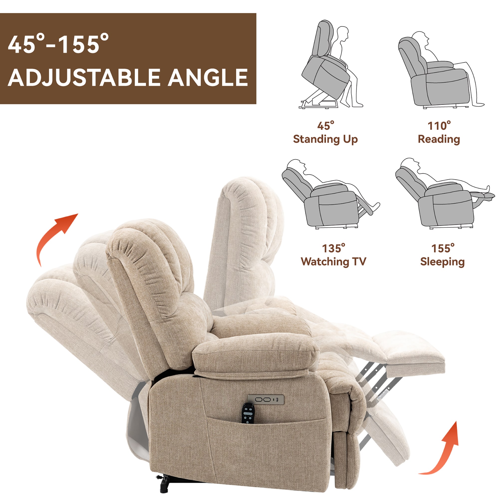 Sumyeg OR-PP192670AAD recliners - View #7