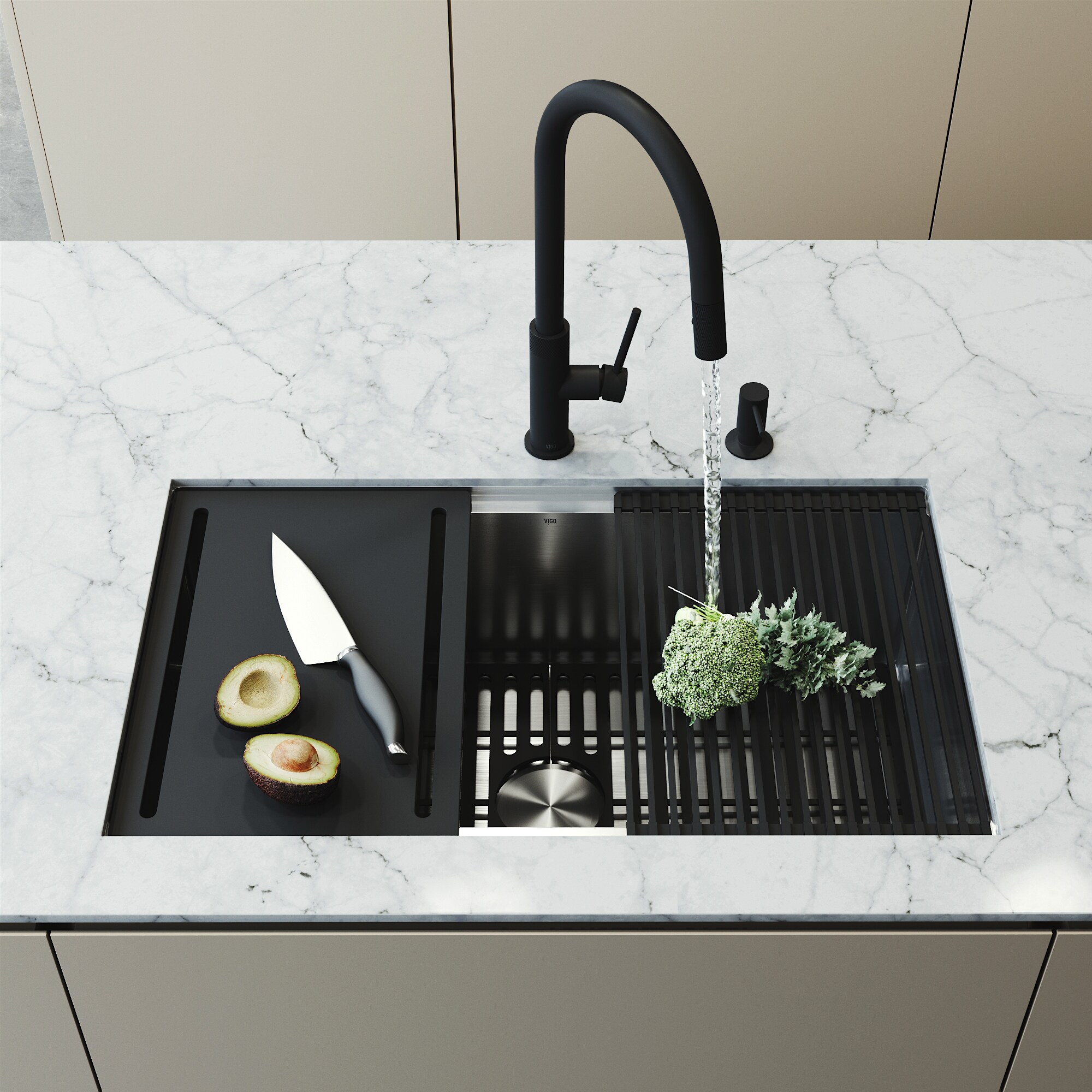VIGO VG151044 Kitchen-Sinks - Thumbnail View #3