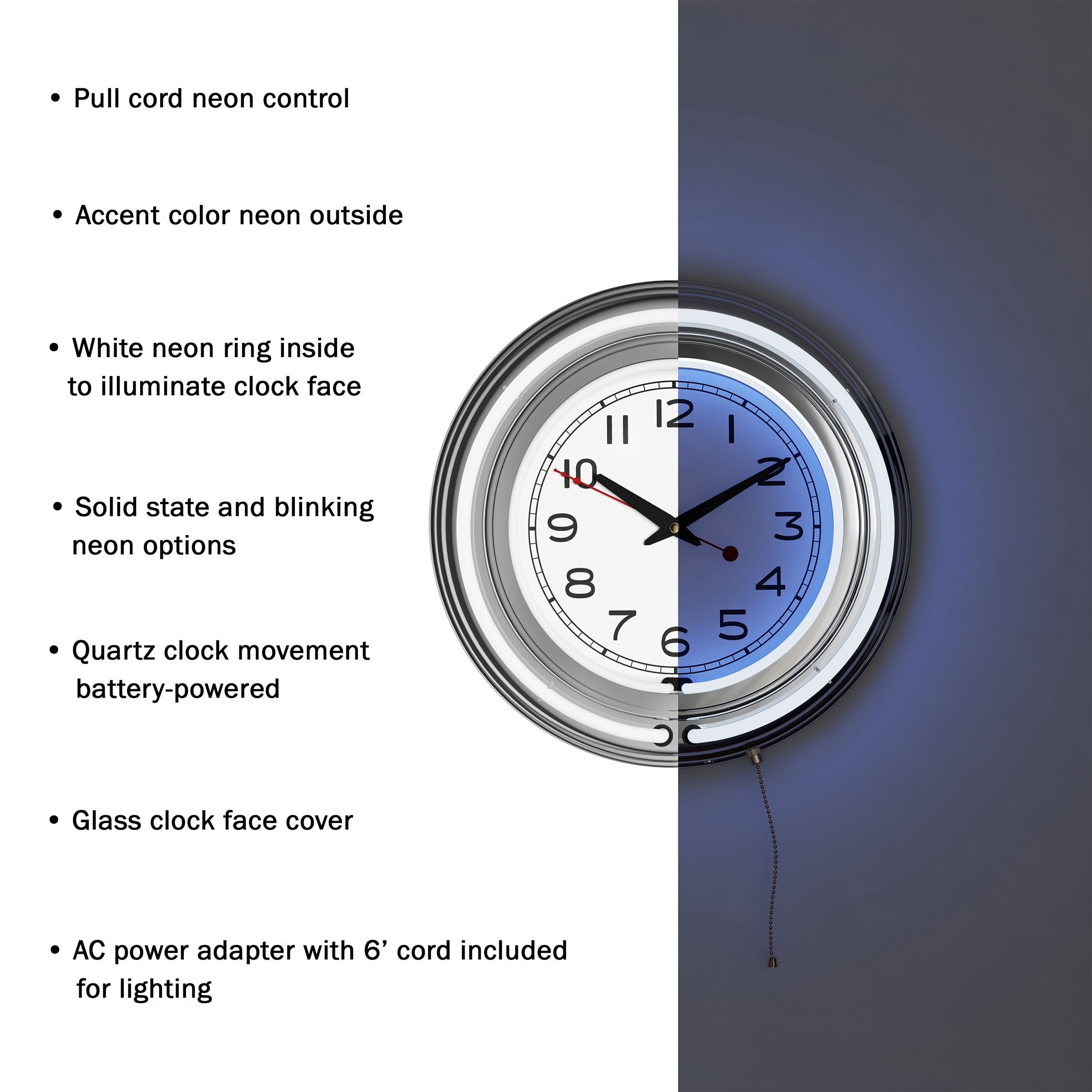 Hastings Home 821612ZYM Indoor-Outdoor-Clocks - View #3