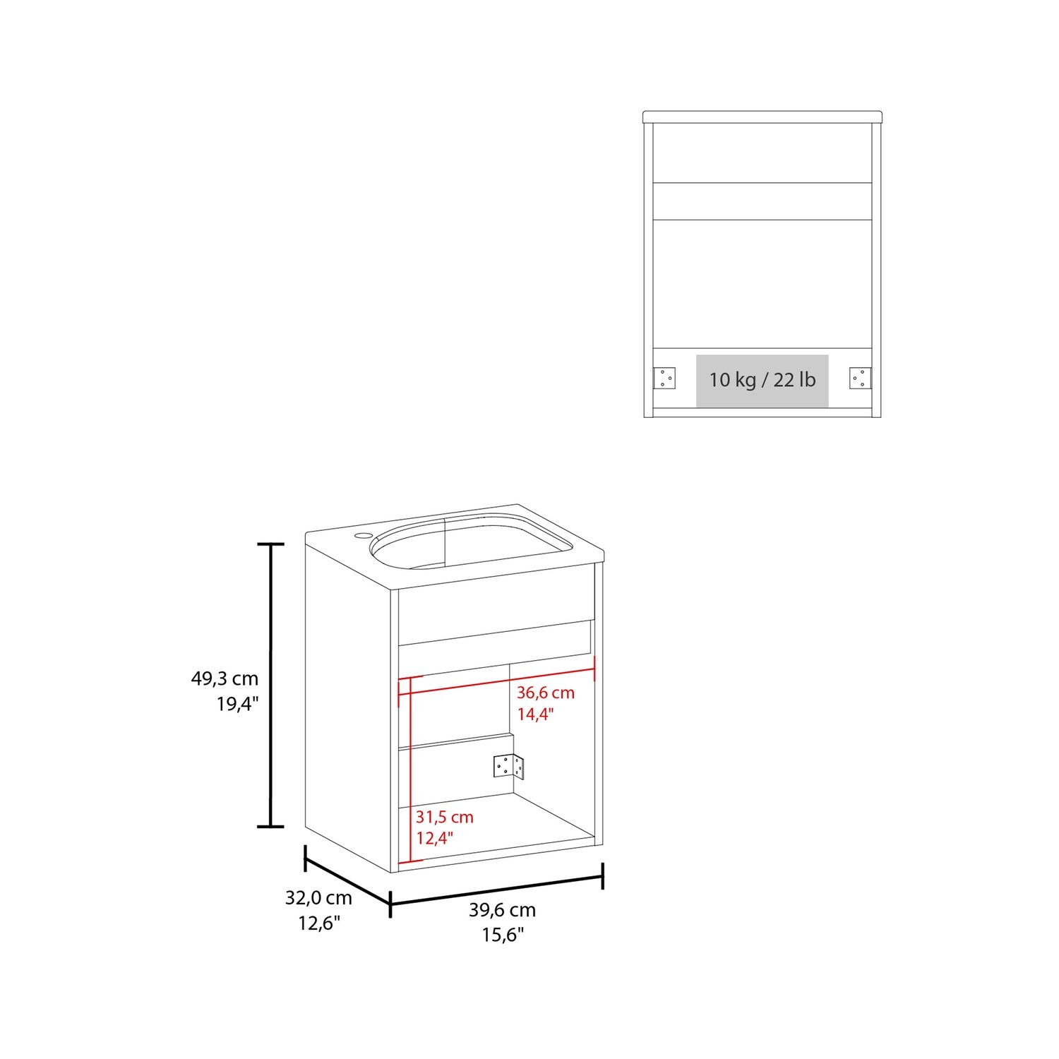 Watnature SCIYY76C1TTM Bath-Vanity-Combo - View #7