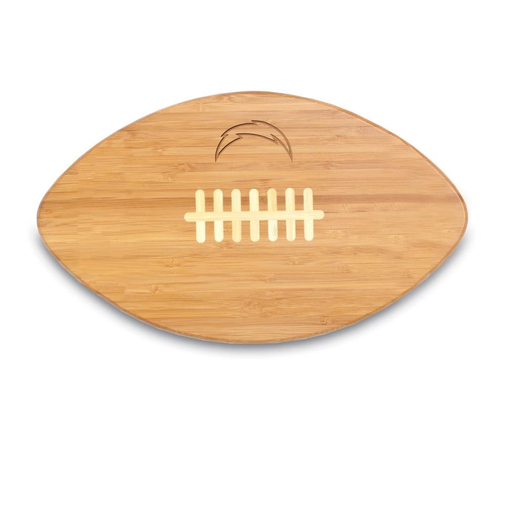 New Orleans Saints Bamboo Cutting & Serving Board with Utensils Set