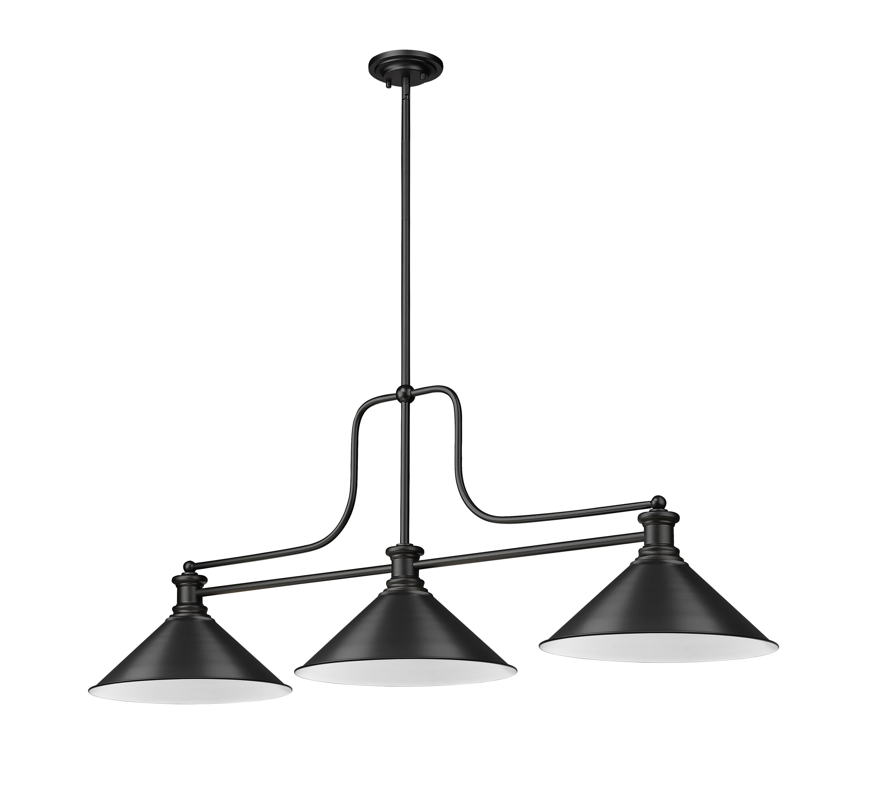 Z-Lite 725-3MB-MB15 Pool-Table-Lighting - View #5