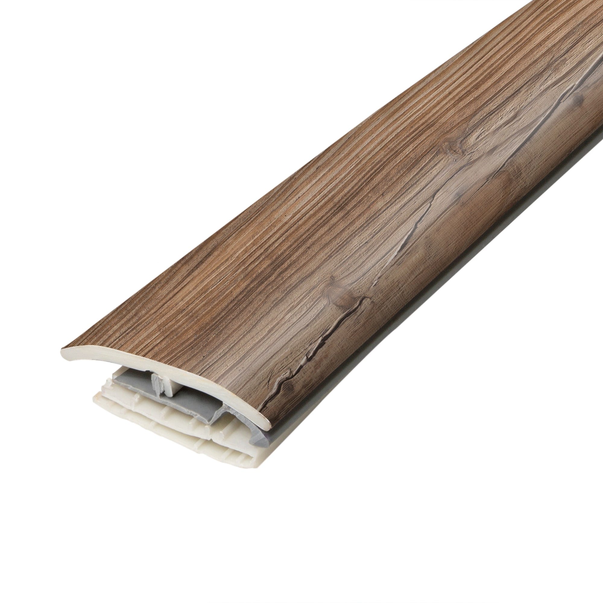 Mohawk LV4N1-05753 Elite Neutral Pine 0.23-in T x 1.88-in W x 78.7-in L Vinyl 4-in-1 Floor Moulding