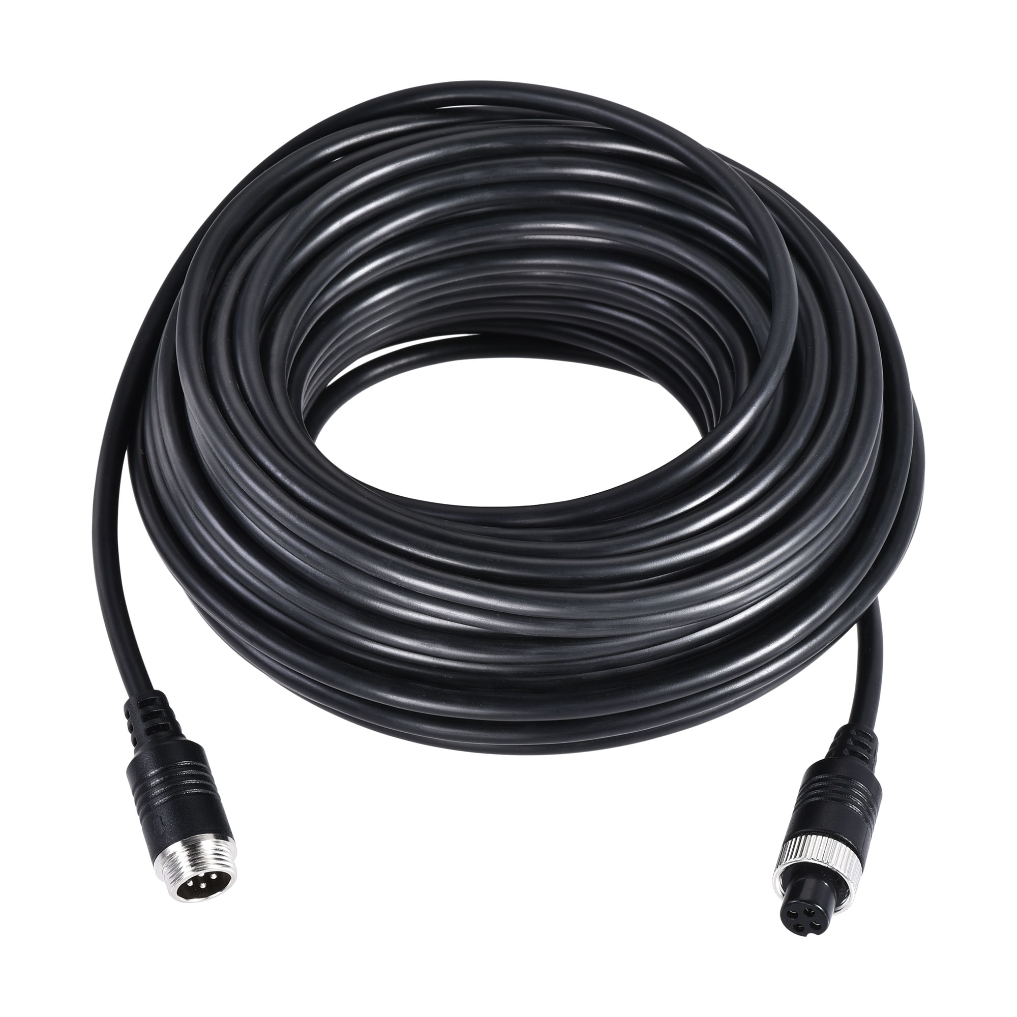 Unique Bargains Video Aviation Cable 4-Pin 52.49FT 16 Meters Male to Female Extension Cable #S25093001UX8193