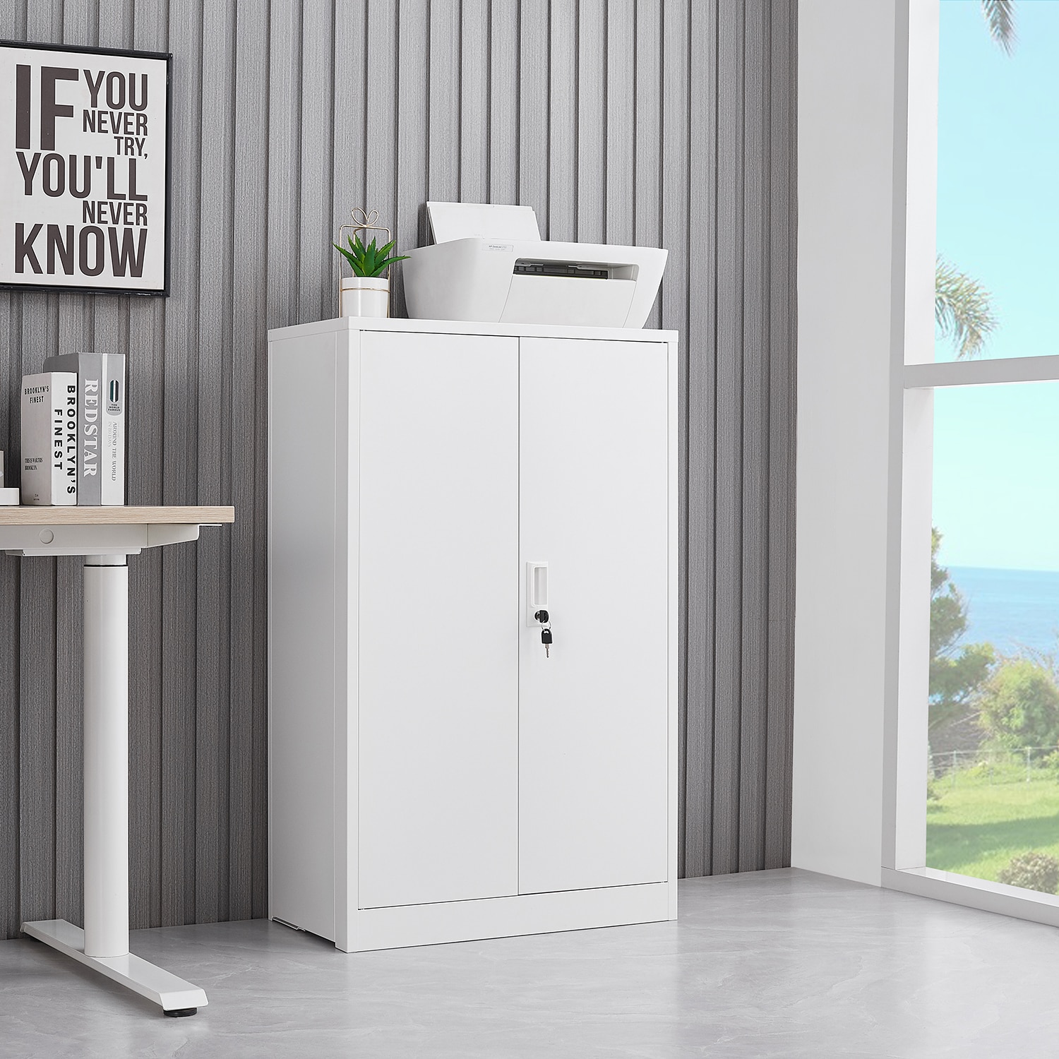 SINOFURN SYC030004BK Filing-Cabinets - View #15