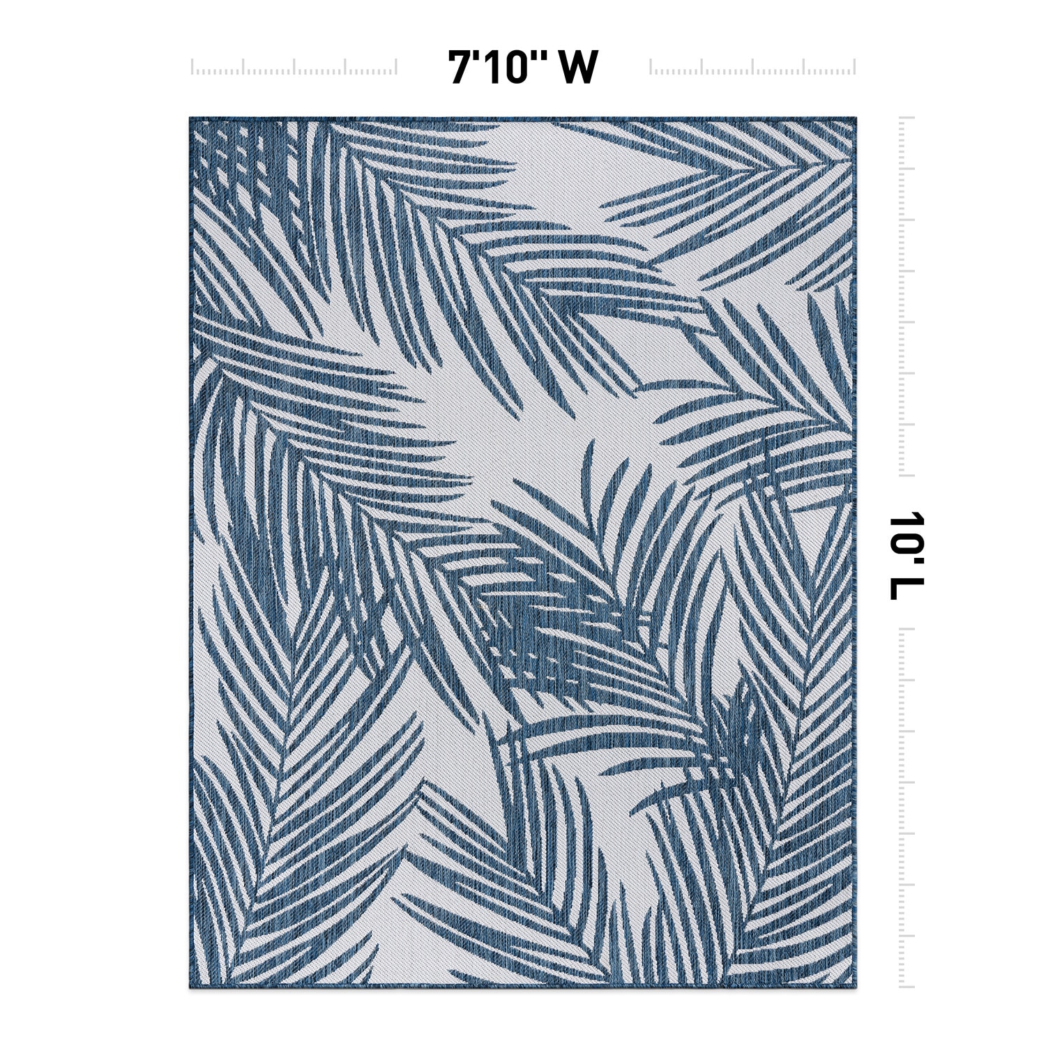 World Rug Gallery 117NAVY8X10 rugs - View #3
