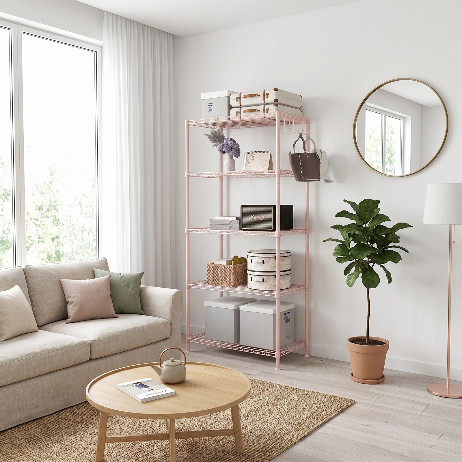 GlasFlength LW-FSU-108 Free-Standing-Shelving - View #4