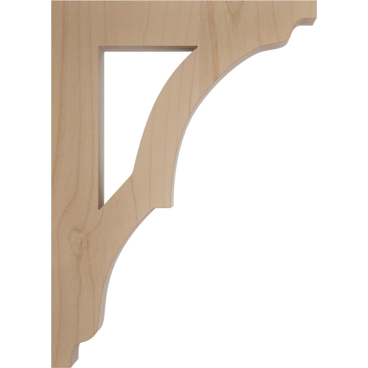 Ekena Millwork BKTW01X06X09AVAL corbels - View #3
