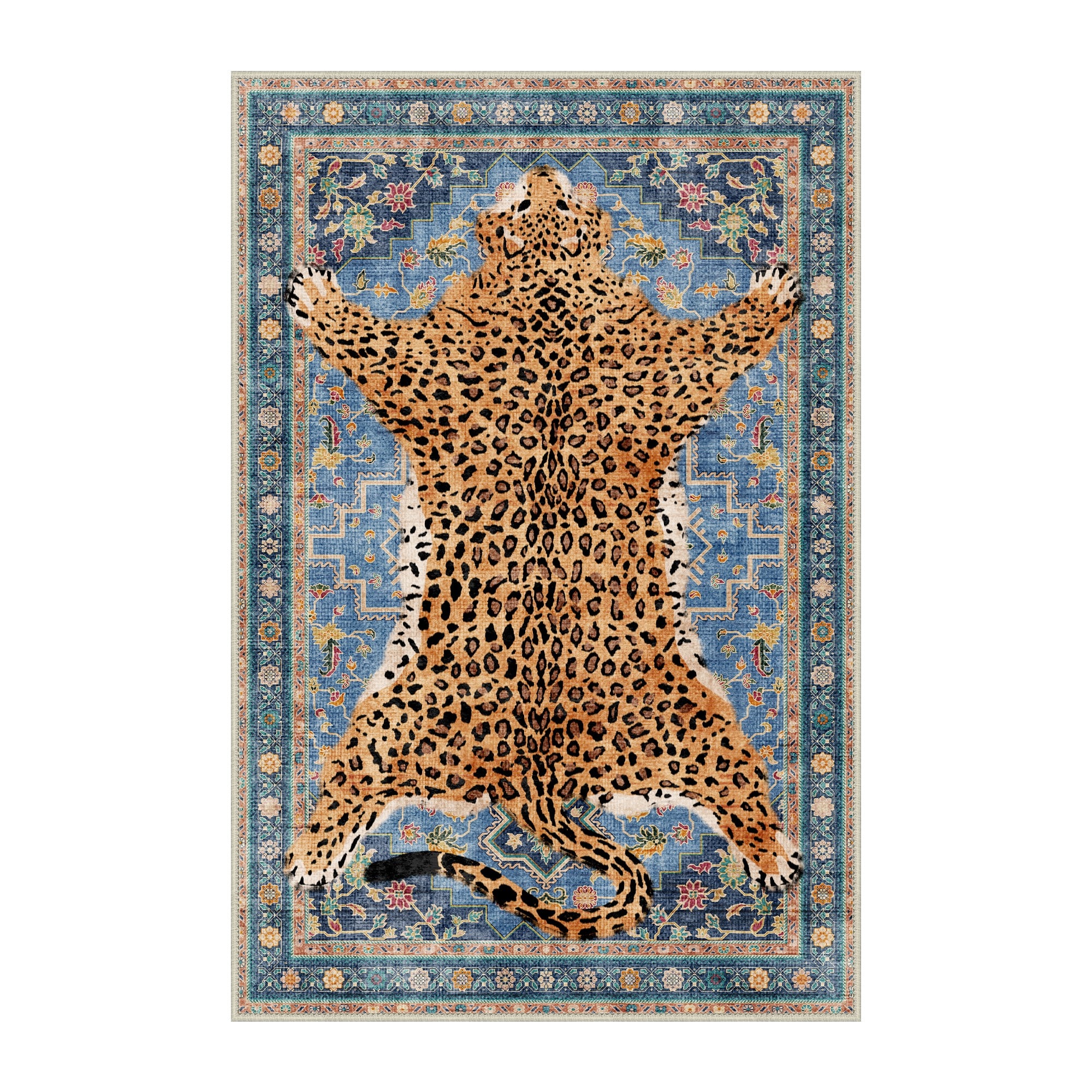 BAVNI ARN024-LEOPARDBL-2X3 rugs - View #6
