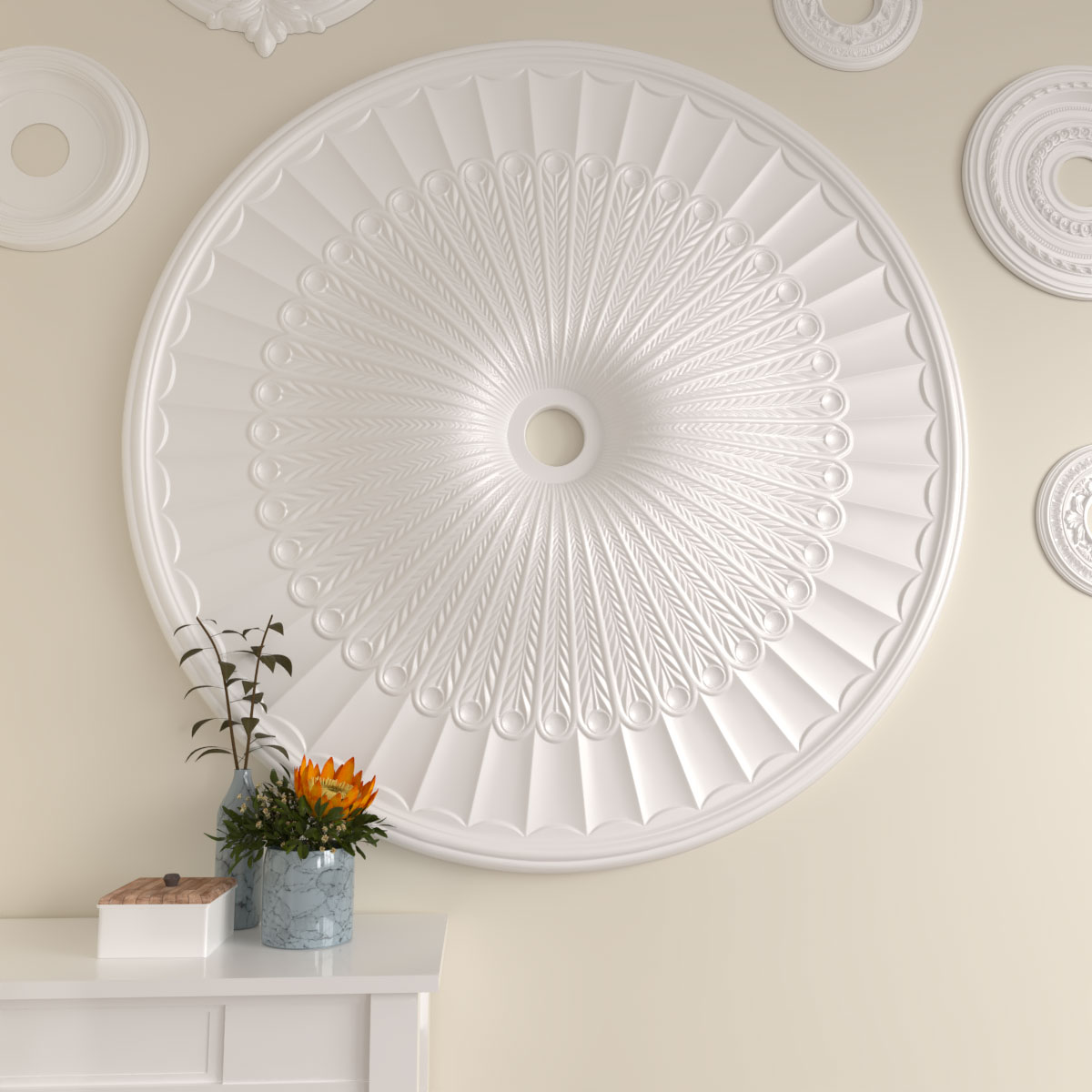 Ekena Millwork CM51GL Ceiling-Medallions - View #7