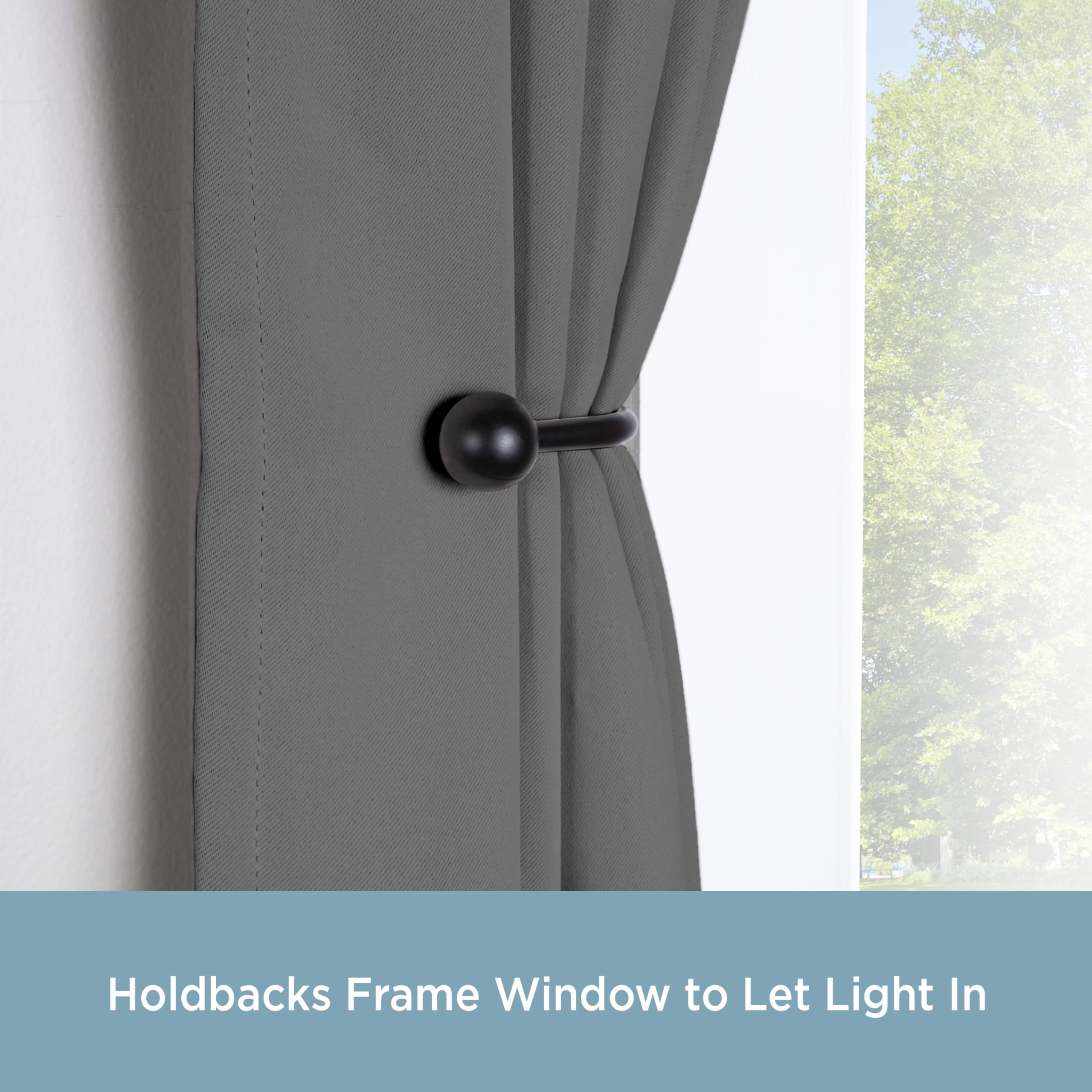 Kenney KN74983 Curtain-Holdbacks - View #3