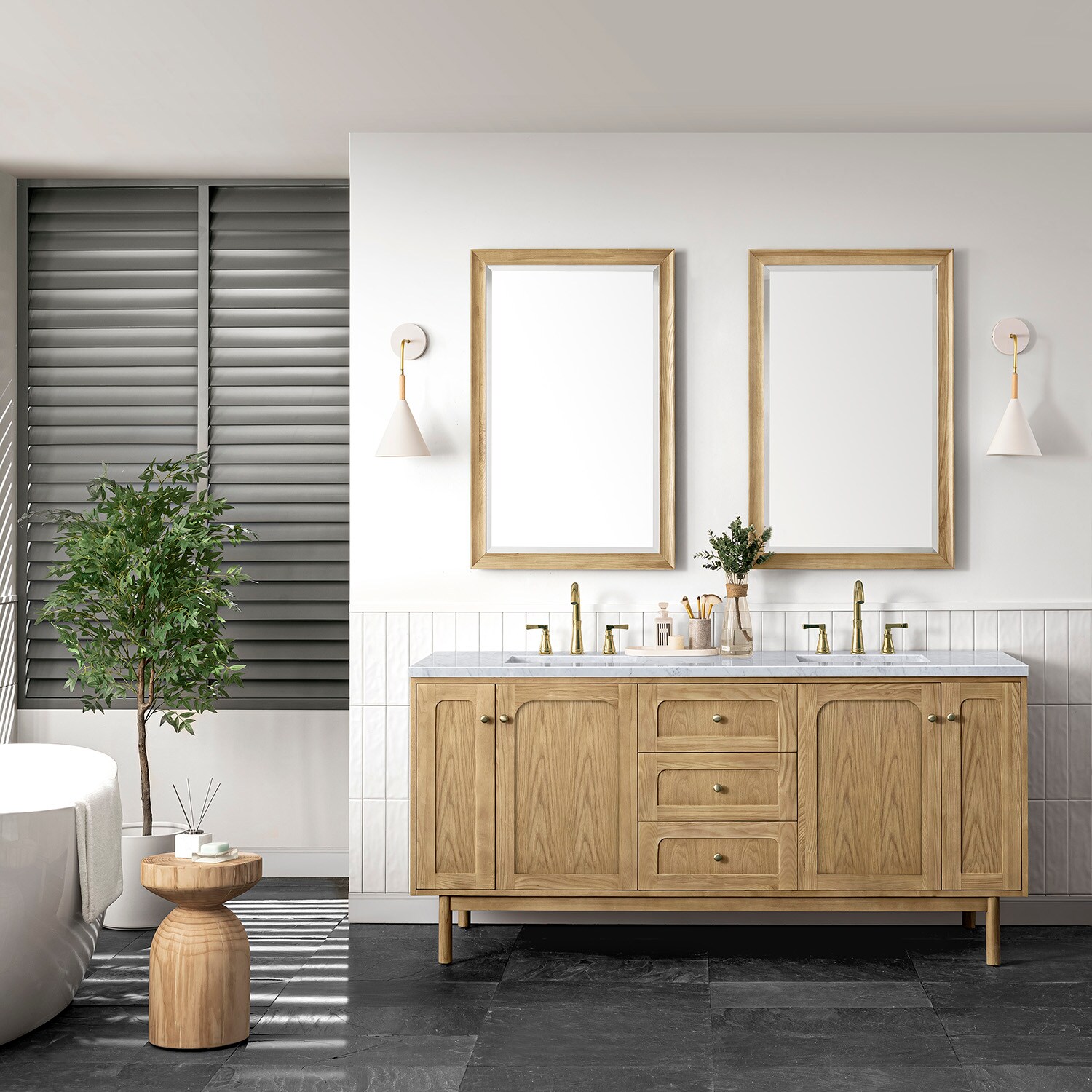 James Martin Vanities 545-V72-LNO-3CAR Bath-Vanity-Combo - View #3
