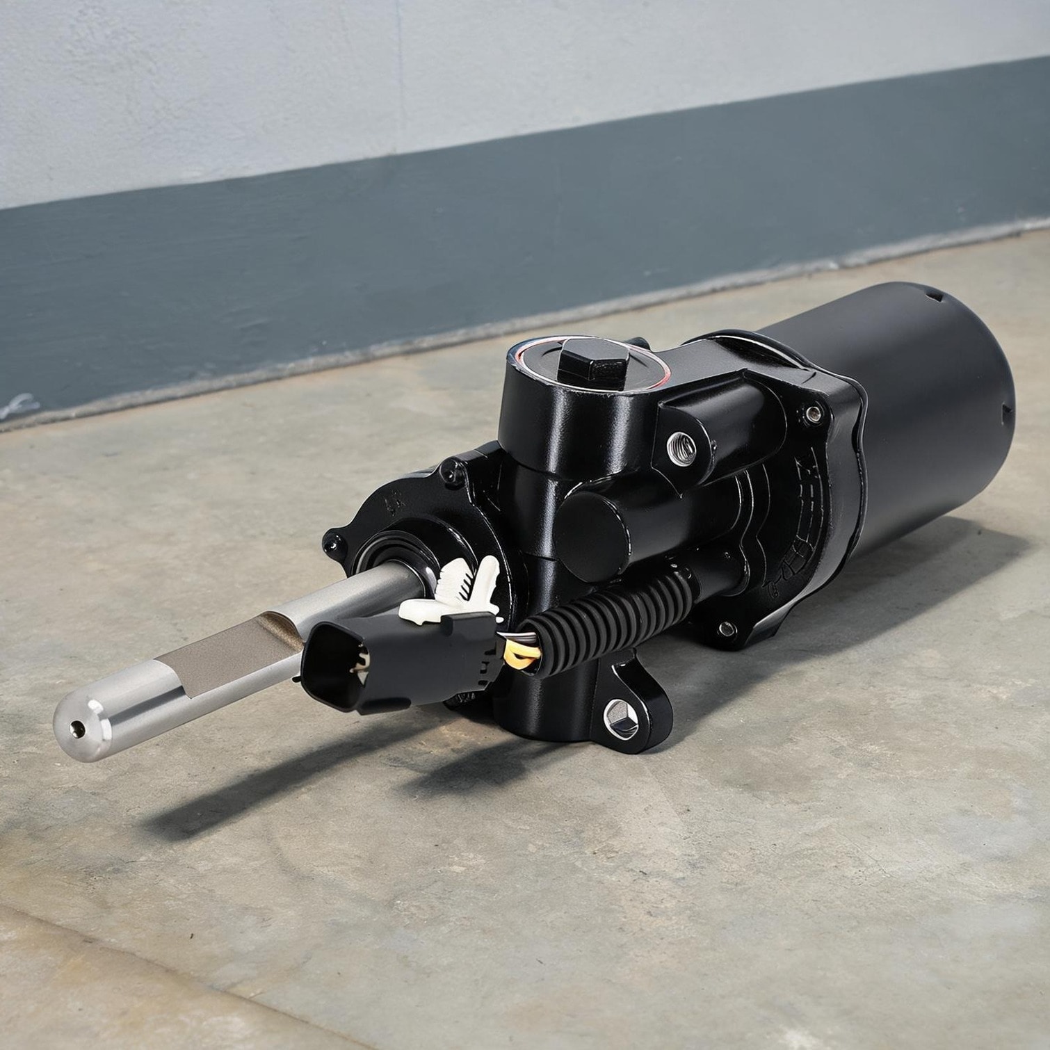 BBabe - Storage Automobile and Motorcycle Car with pairing jet black aluminum iron construction a...