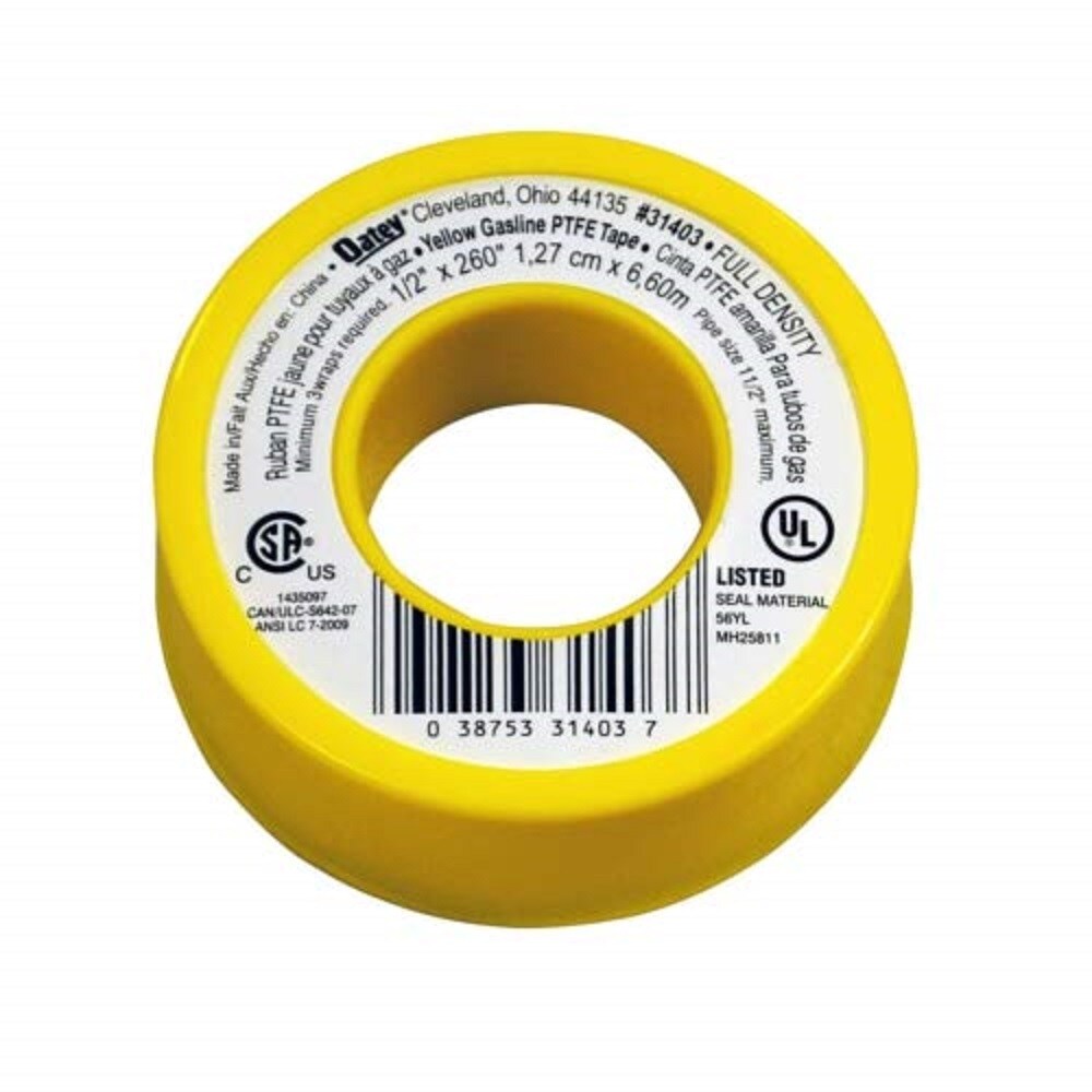 Oatey 0.5-in x 21-ft Plumber's Tape in the Plumbers Tape department at