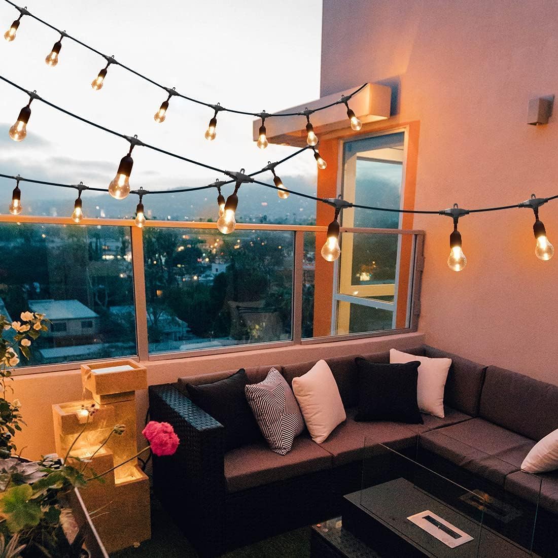 Aoibox LABJTP28 Patio-String-Lights - View #5