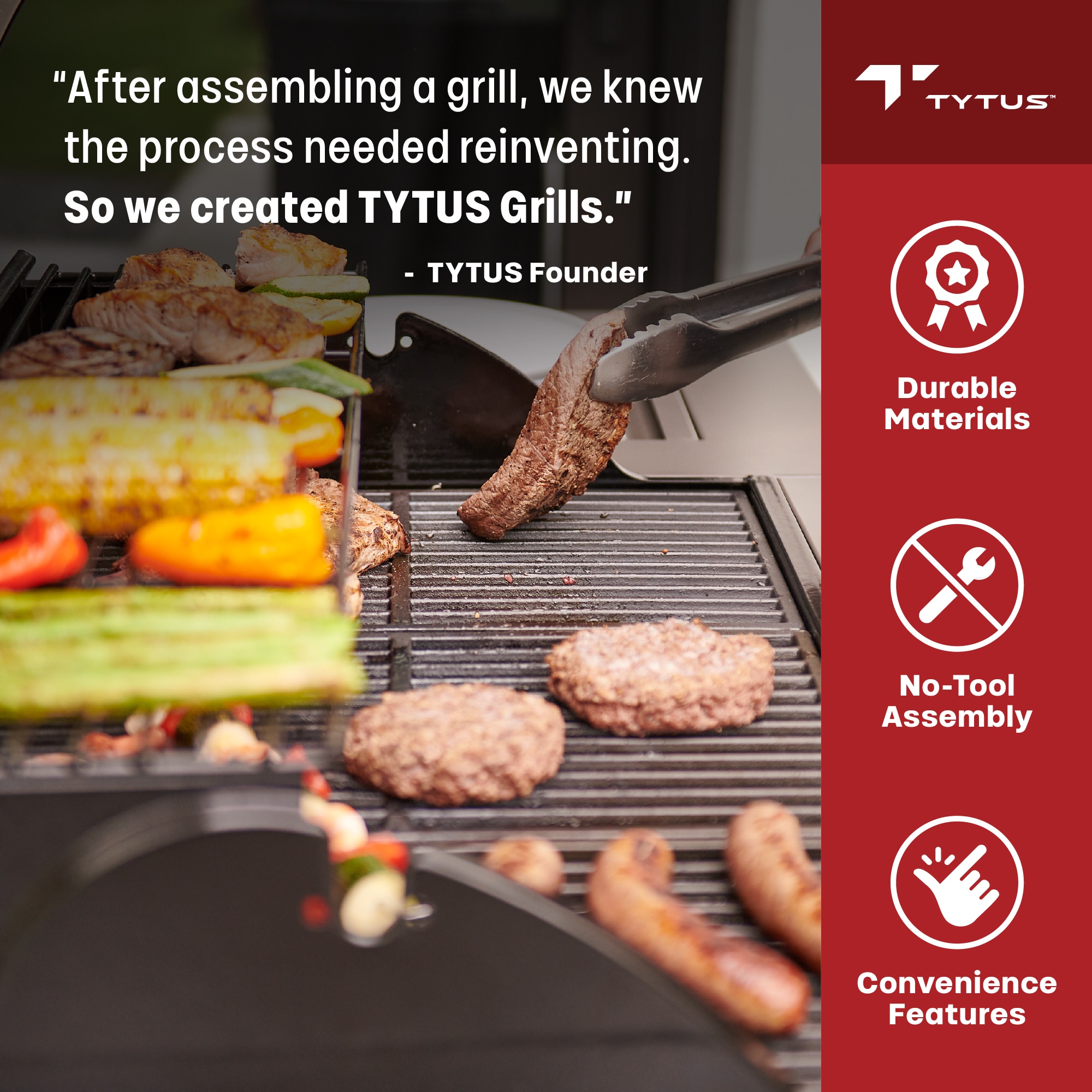 TYTUS TDT-021-0104 Gas-Grill - View #8