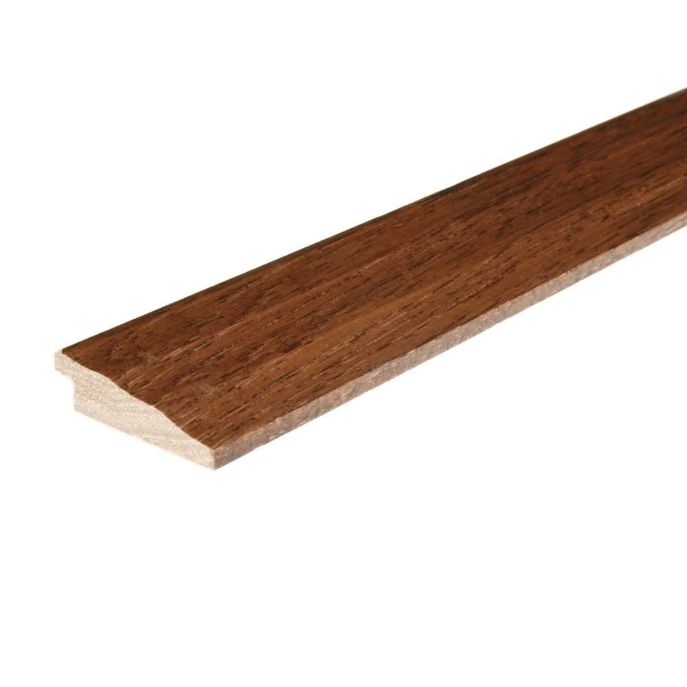 Flexco Chestnut 0.375-in T x 1.5-in W x 78-in L Solid Wood Reducer in ...