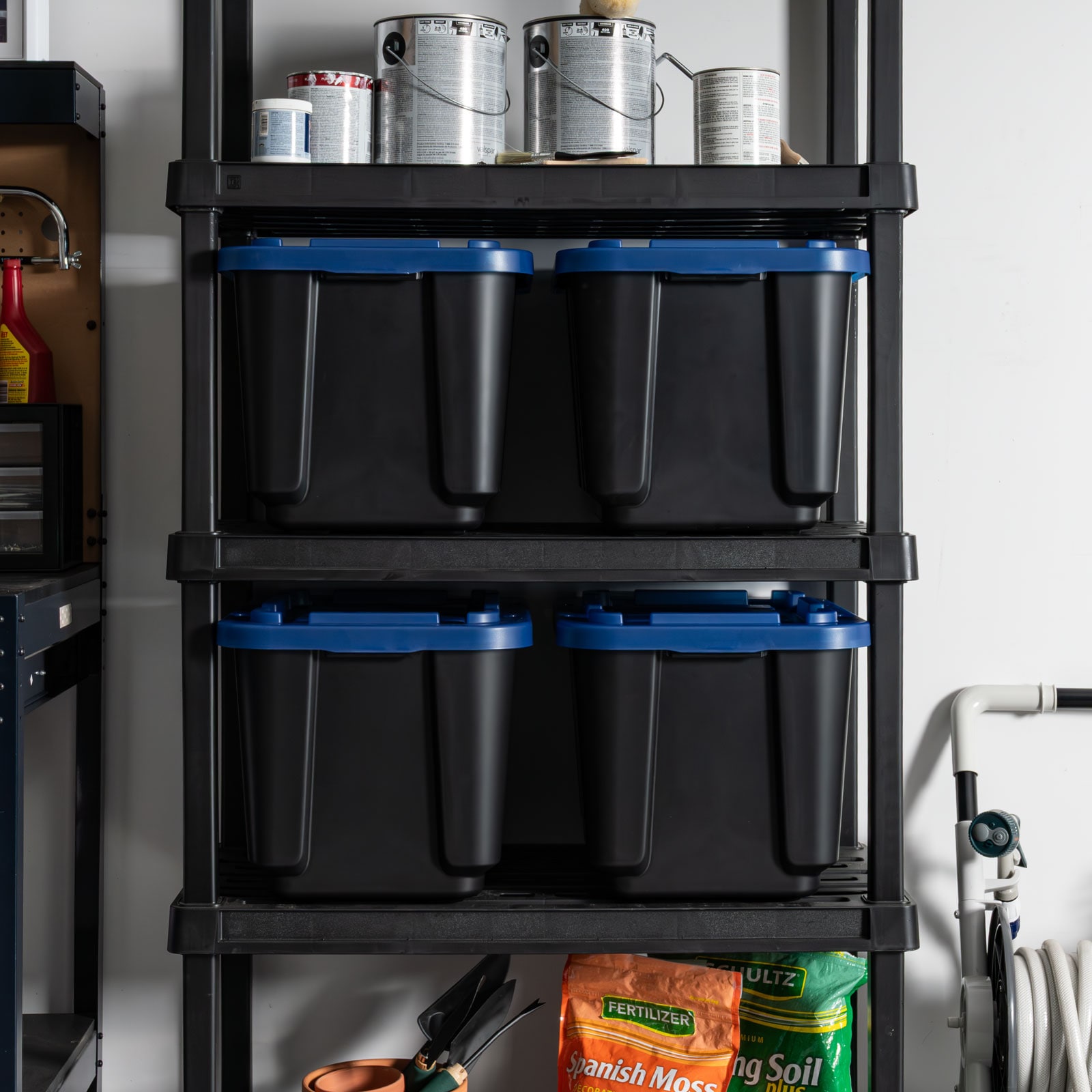 IRIS 500410 Plastic-Storage-Totes - View #2