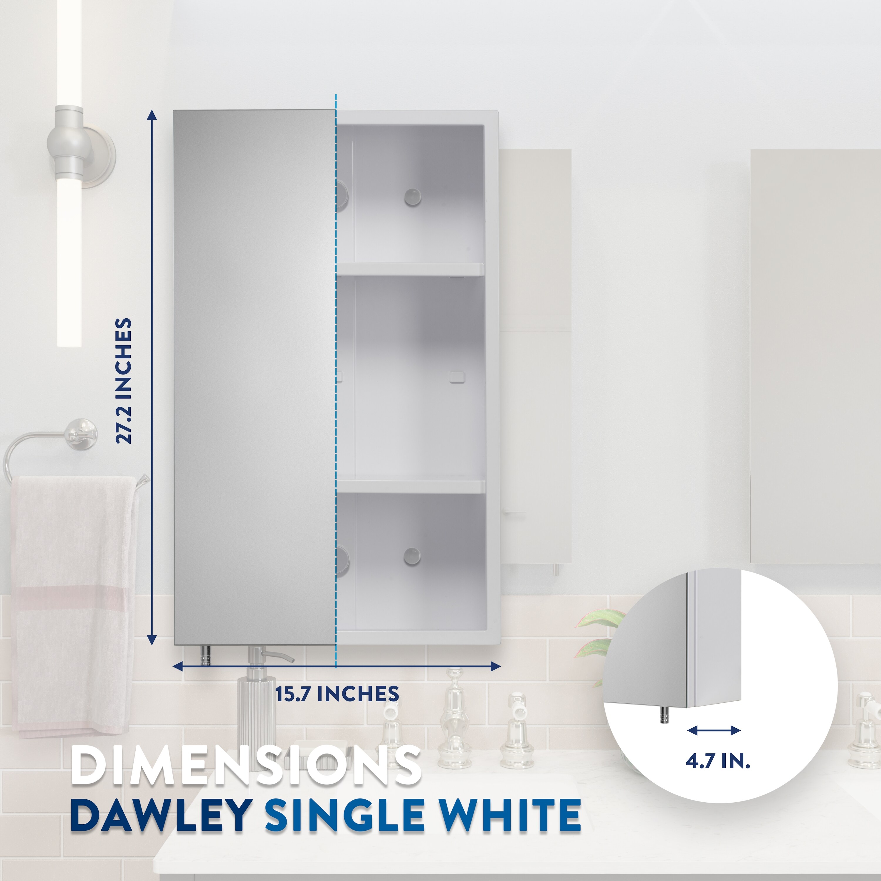 Croydex WC930022US Bathroom-Medicine-Cabinets - View #9