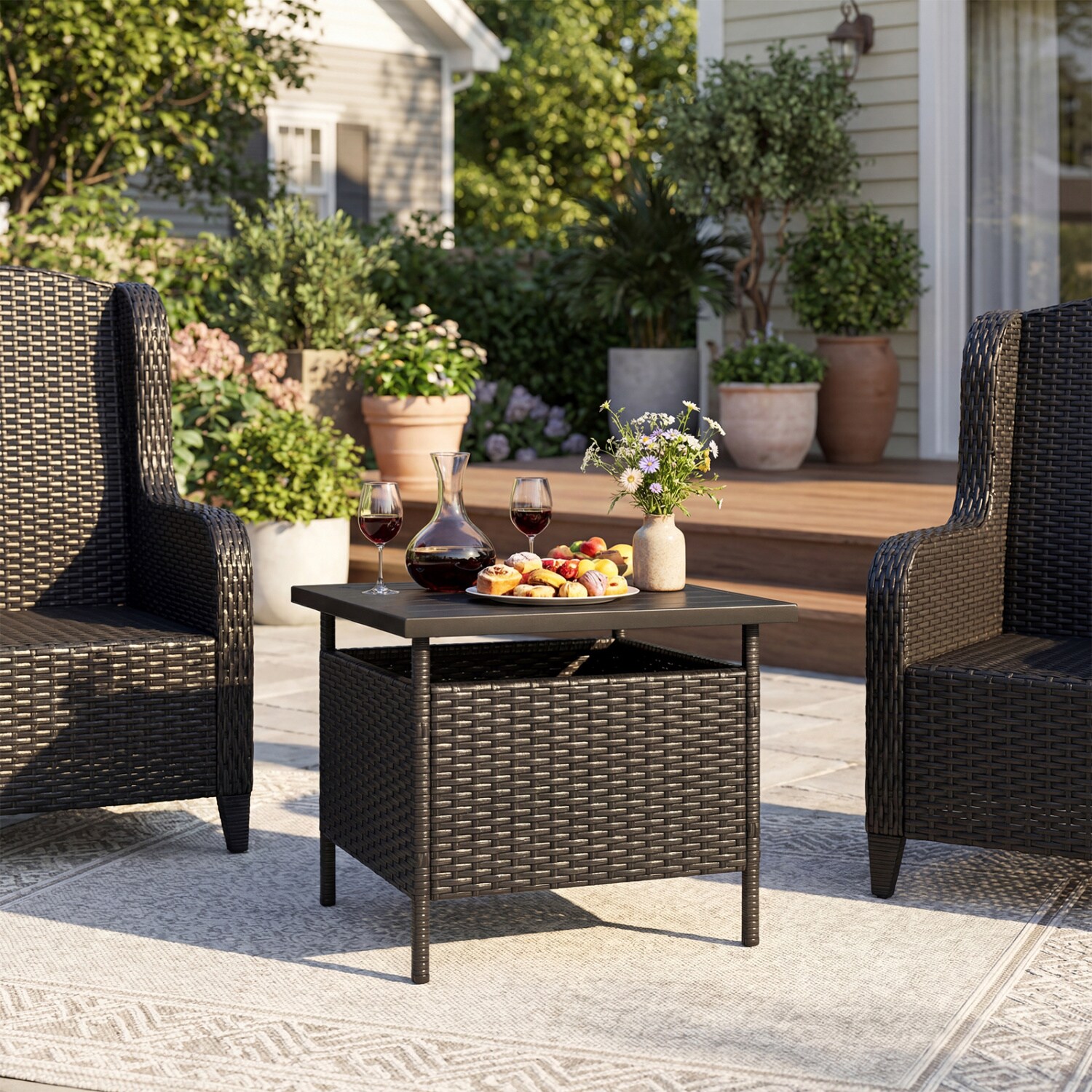 Slickblue D-CO-KD51907WH Patio-Tables - View #4