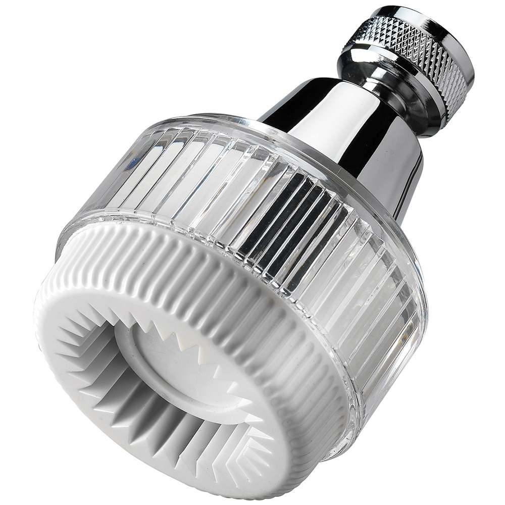 Homewerks Worldwide 3072-002-WS 1.0 -Spray White 2-in Round Fixed Shower Head 1.8 GPM