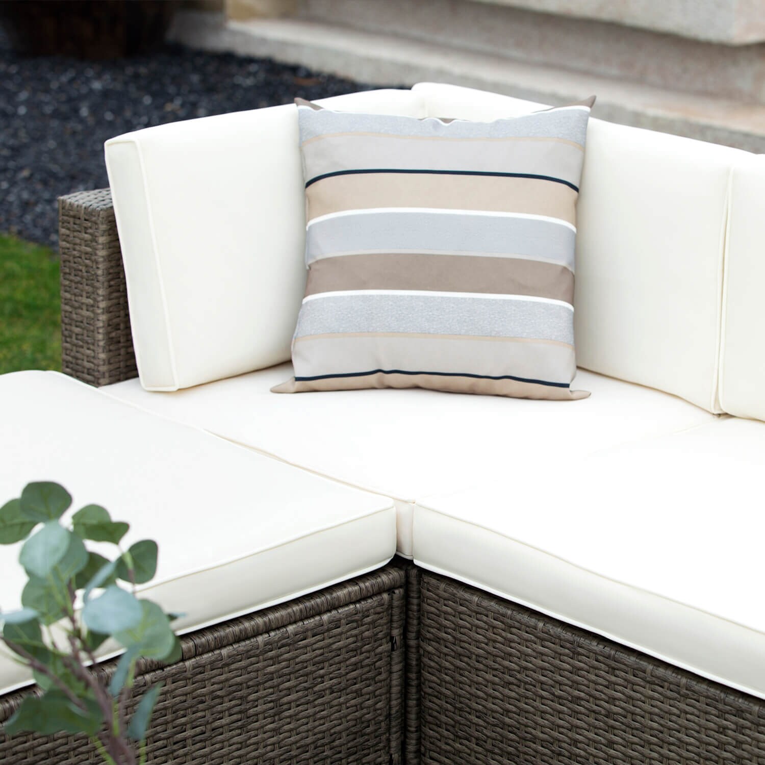 Patiowell WES-1OT01AS0-BG4 Patio-Sofas-Daybeds - View #3