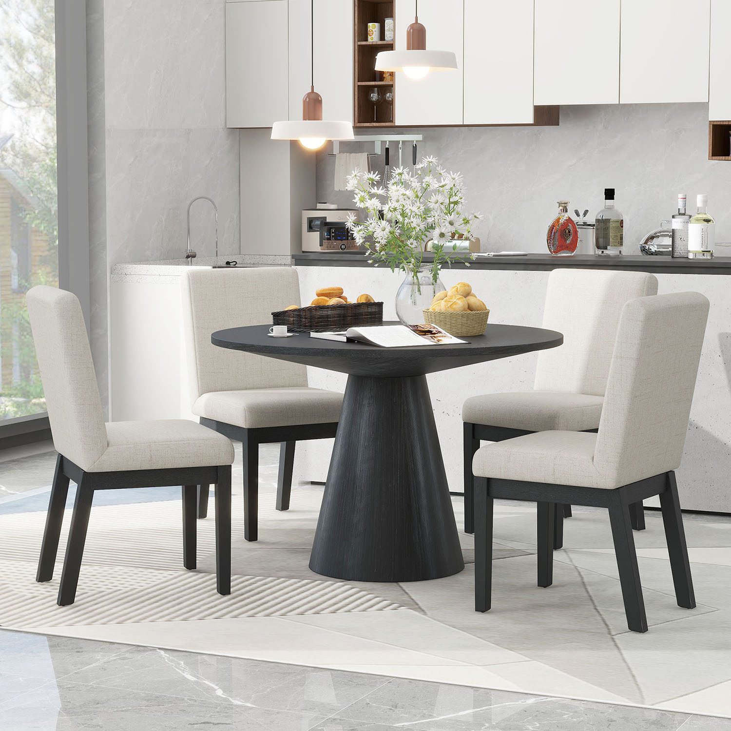 SINOFURN SYA010267WT Dining-Sets - View #13
