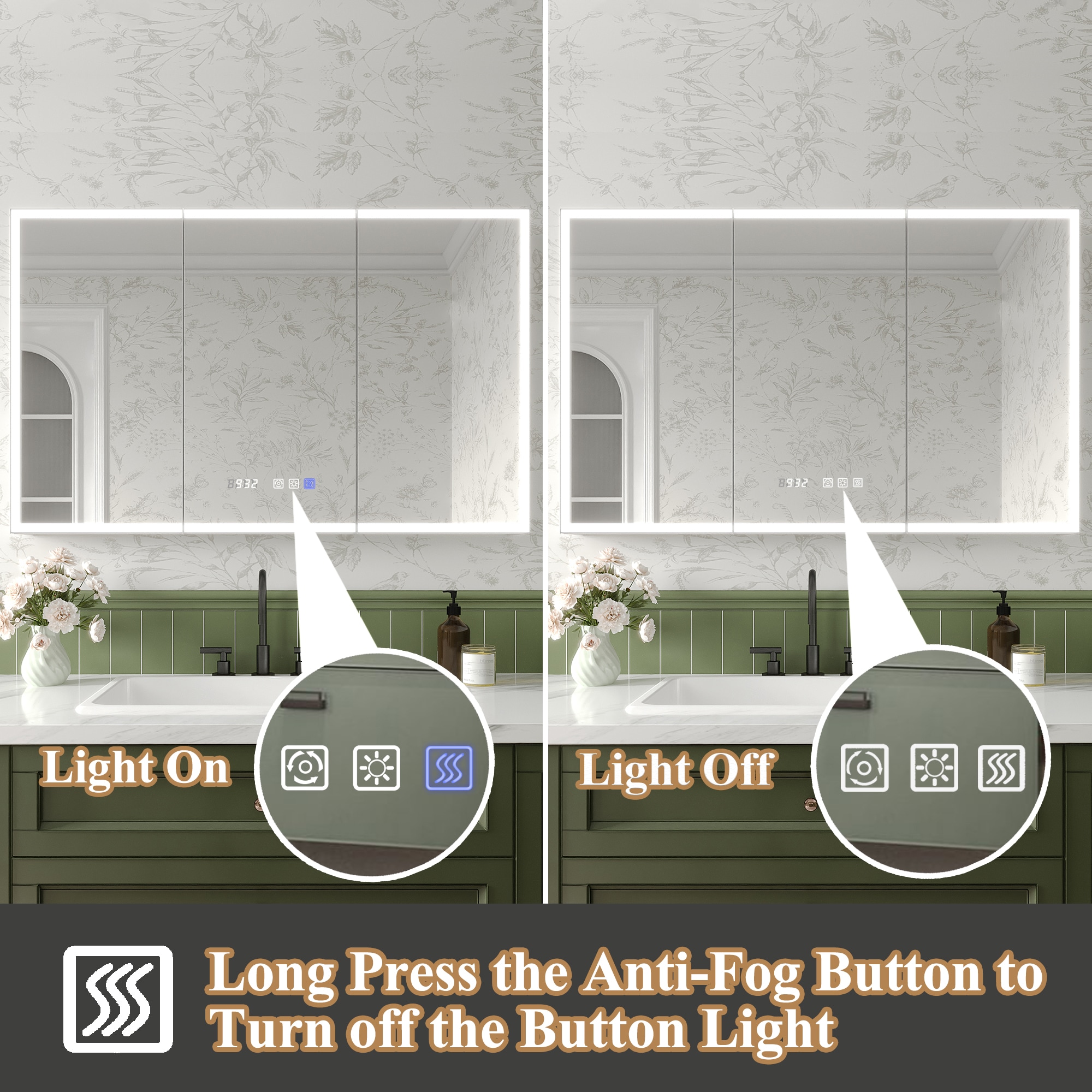ExBrite DIBC3030LDR Bathroom-Medicine-Cabinets - View #7