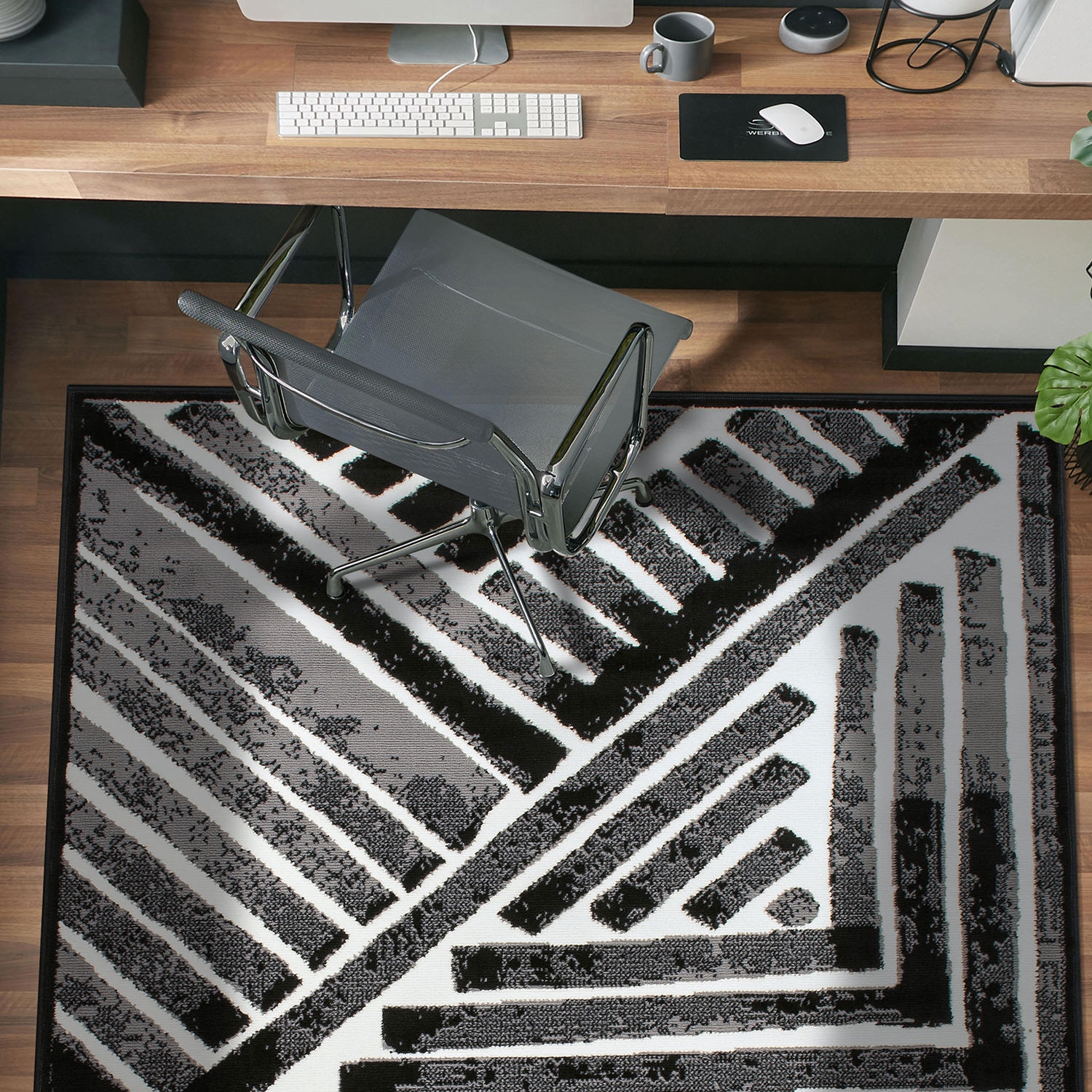 World Rug Gallery 3018BLACK8X10 rugs - View #5